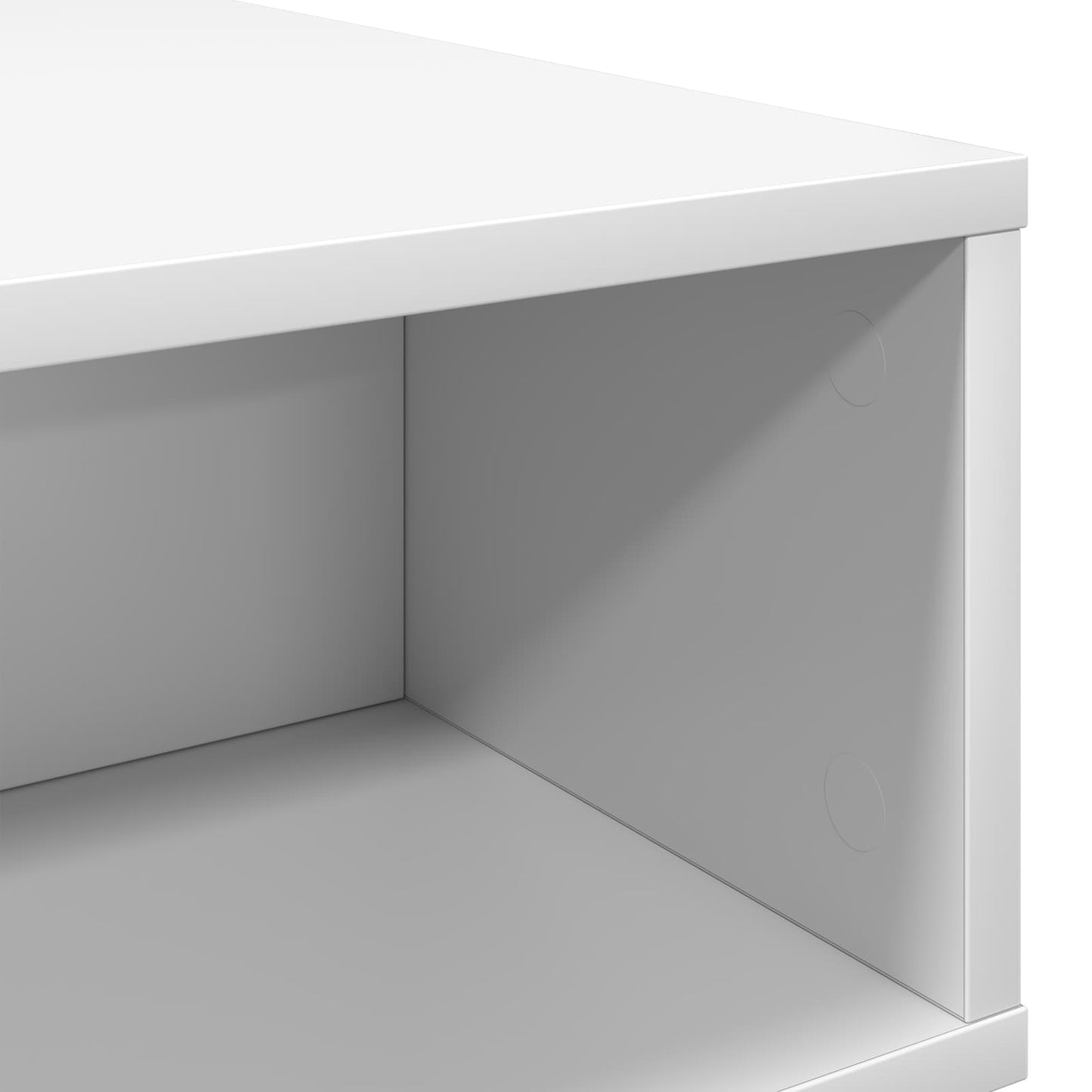 vidaXL Τραπεζάκι σαλονιού Λευκό 100 x 46 x 35 εκ. Επεξεργασμένο ξύλο