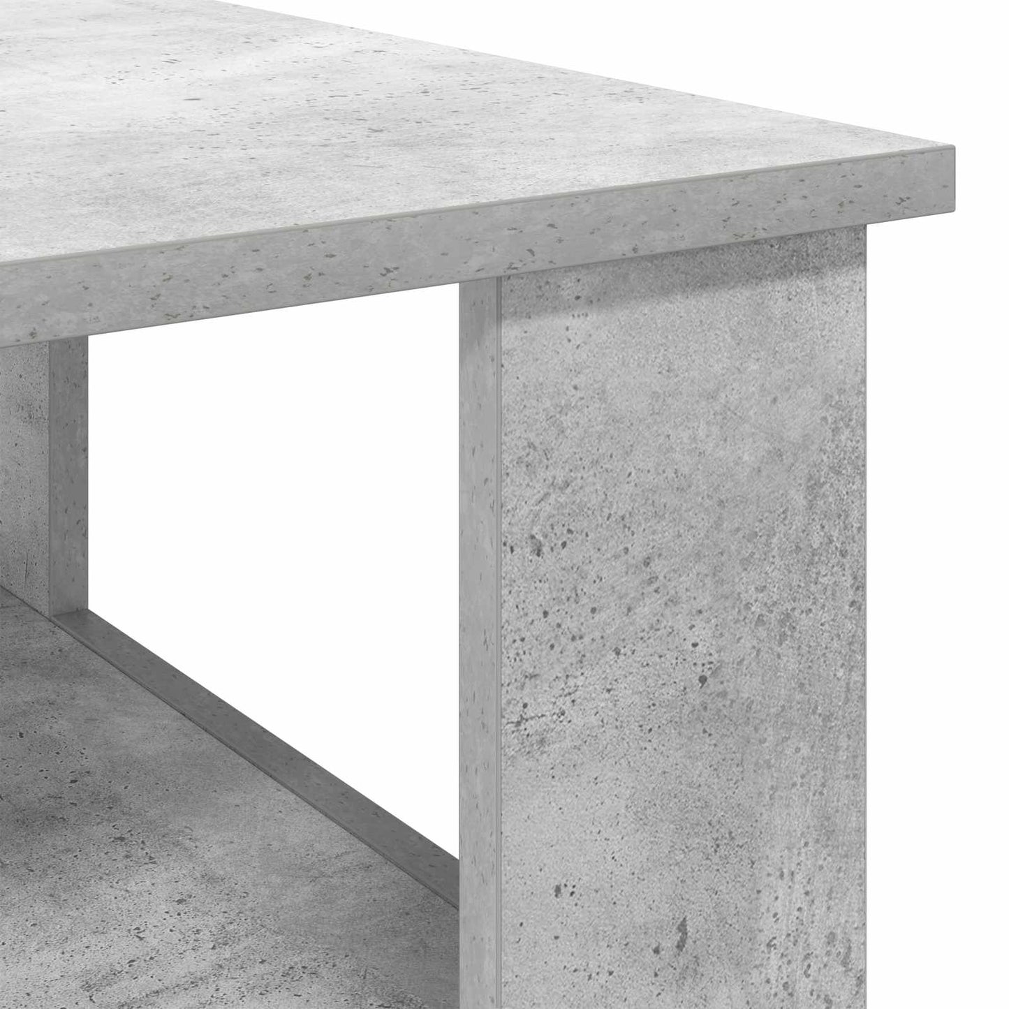 vidaXL Τραπεζάκι σαλονιού Σκυρόδεμα Γκρι 57 x 55 x 45 εκ