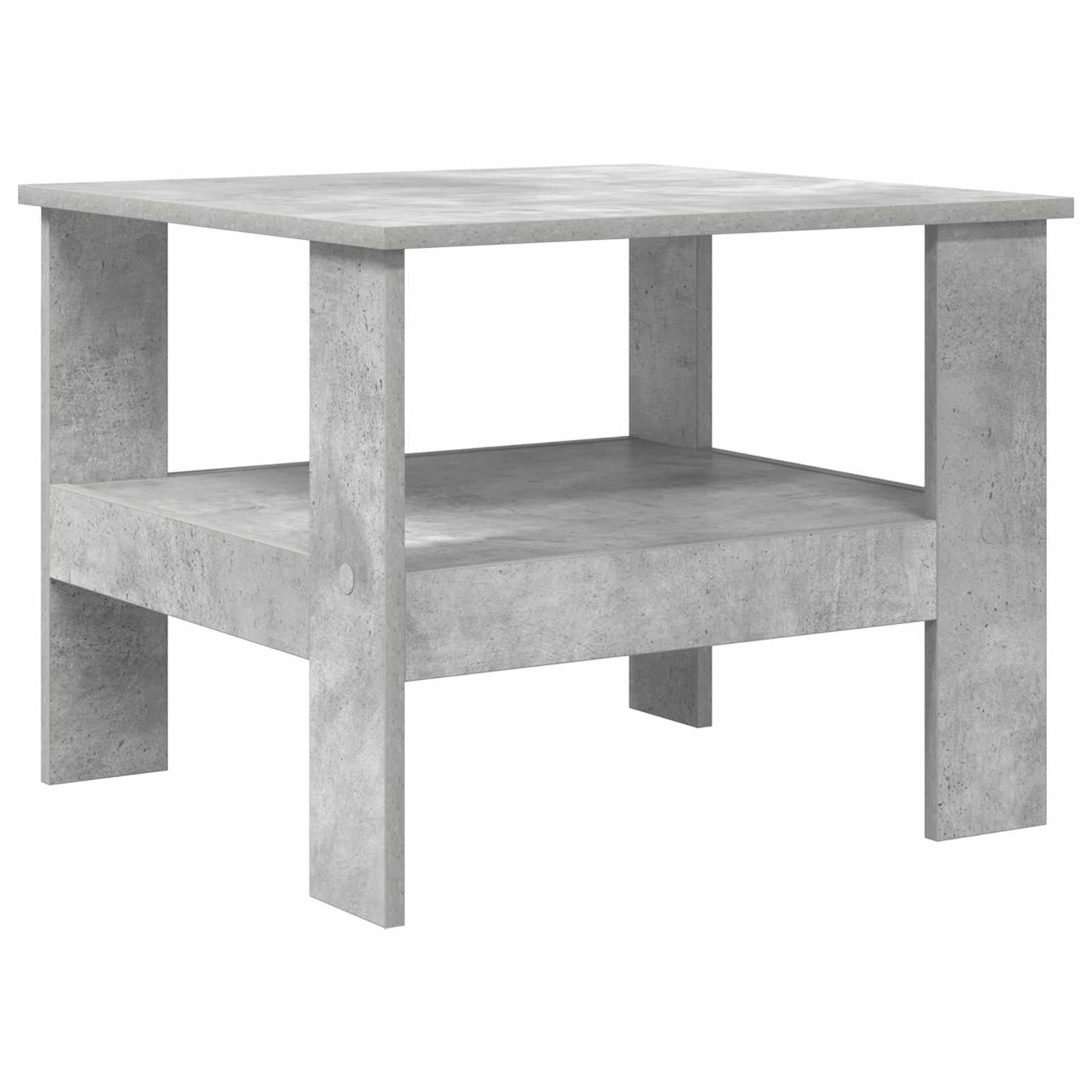vidaXL Τραπεζάκι σαλονιού Σκυρόδεμα Γκρι 57 x 55 x 45 εκ
