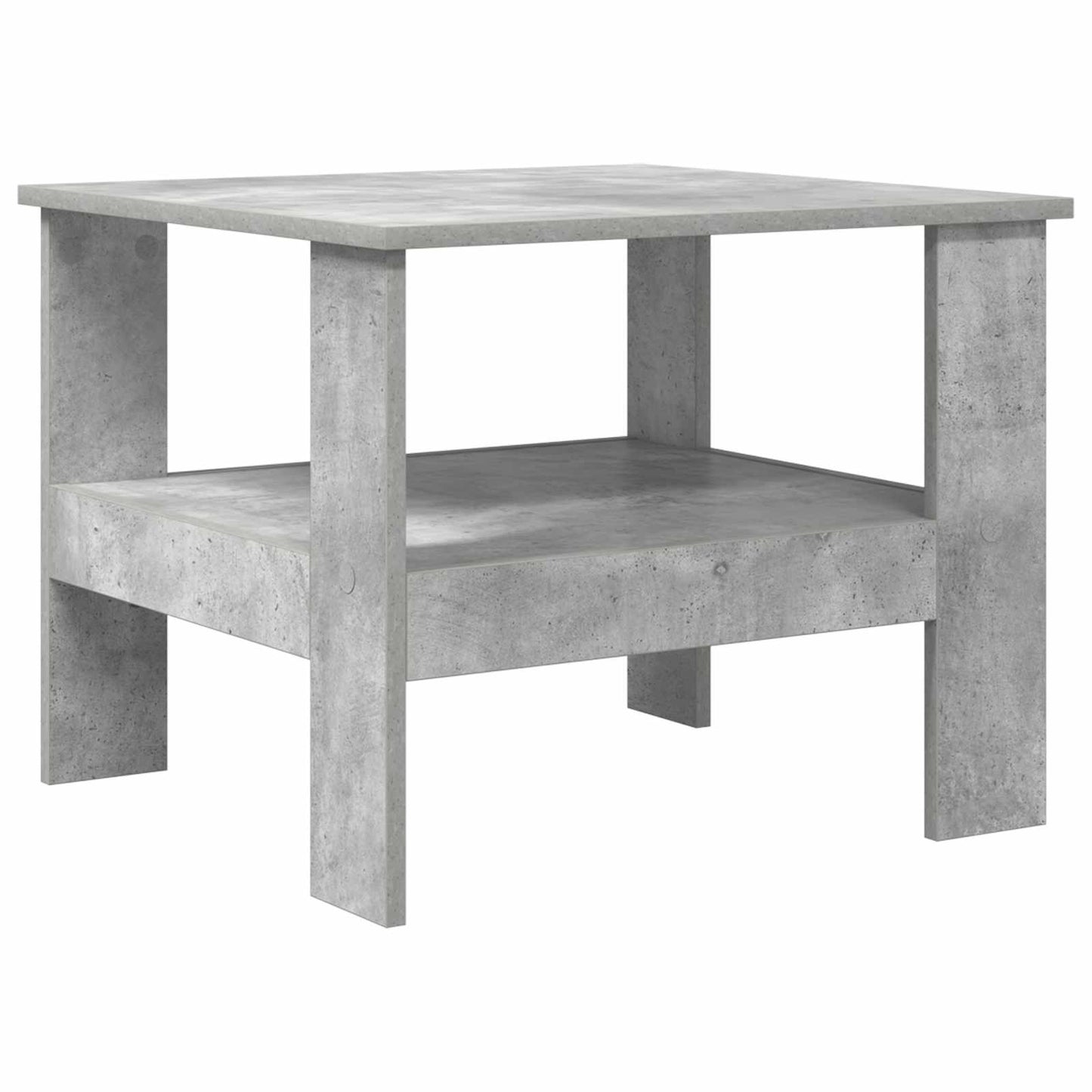 vidaXL Τραπεζάκι σαλονιού Σκυρόδεμα Γκρι 57 x 55 x 45 εκ