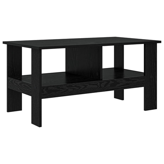vidaXL Τραπεζάκι σαλονιού Μαύρη Οξυά 90 x 50 x 45 cm