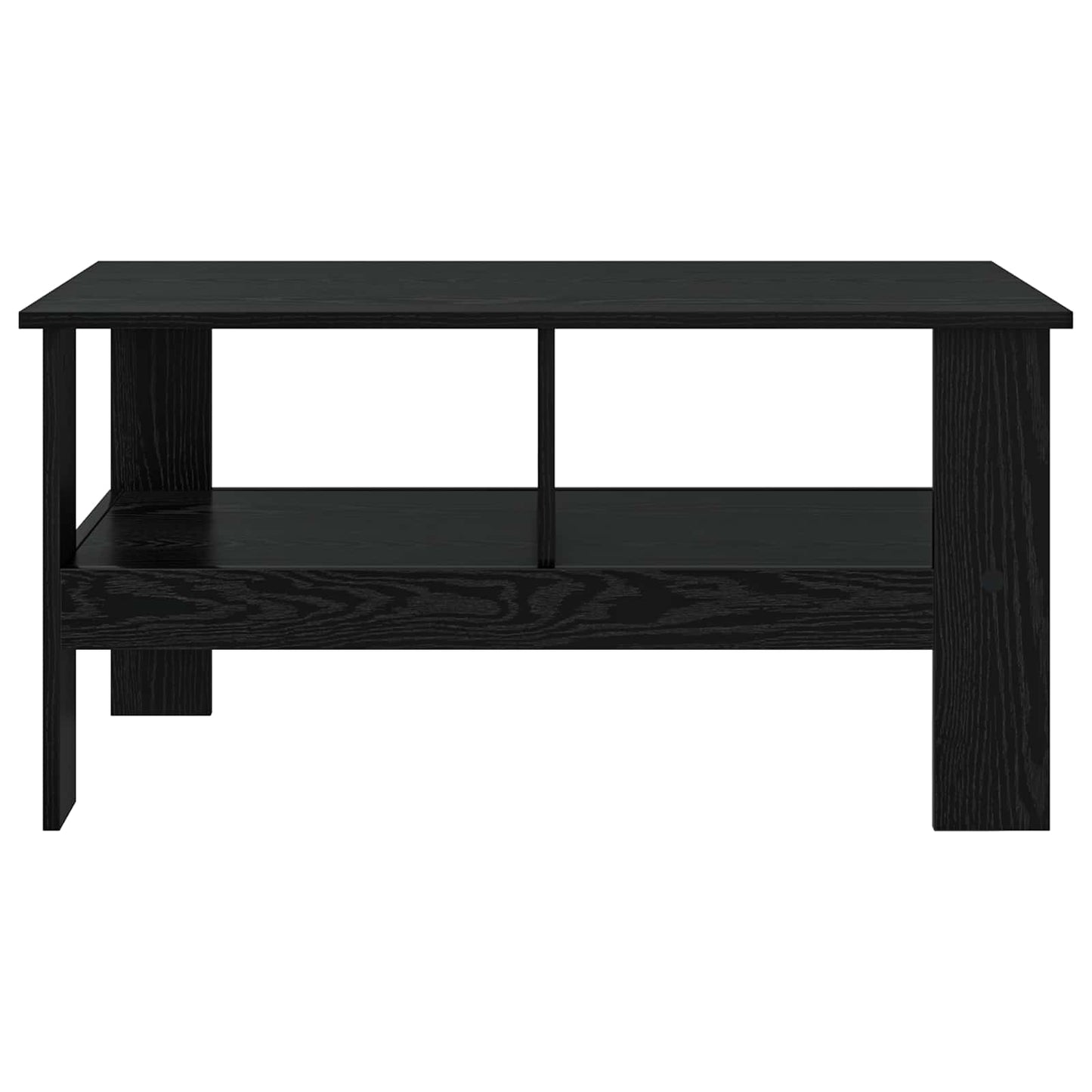 vidaXL Τραπεζάκι σαλονιού Μαύρη Οξυά 90 x 50 x 45 cm