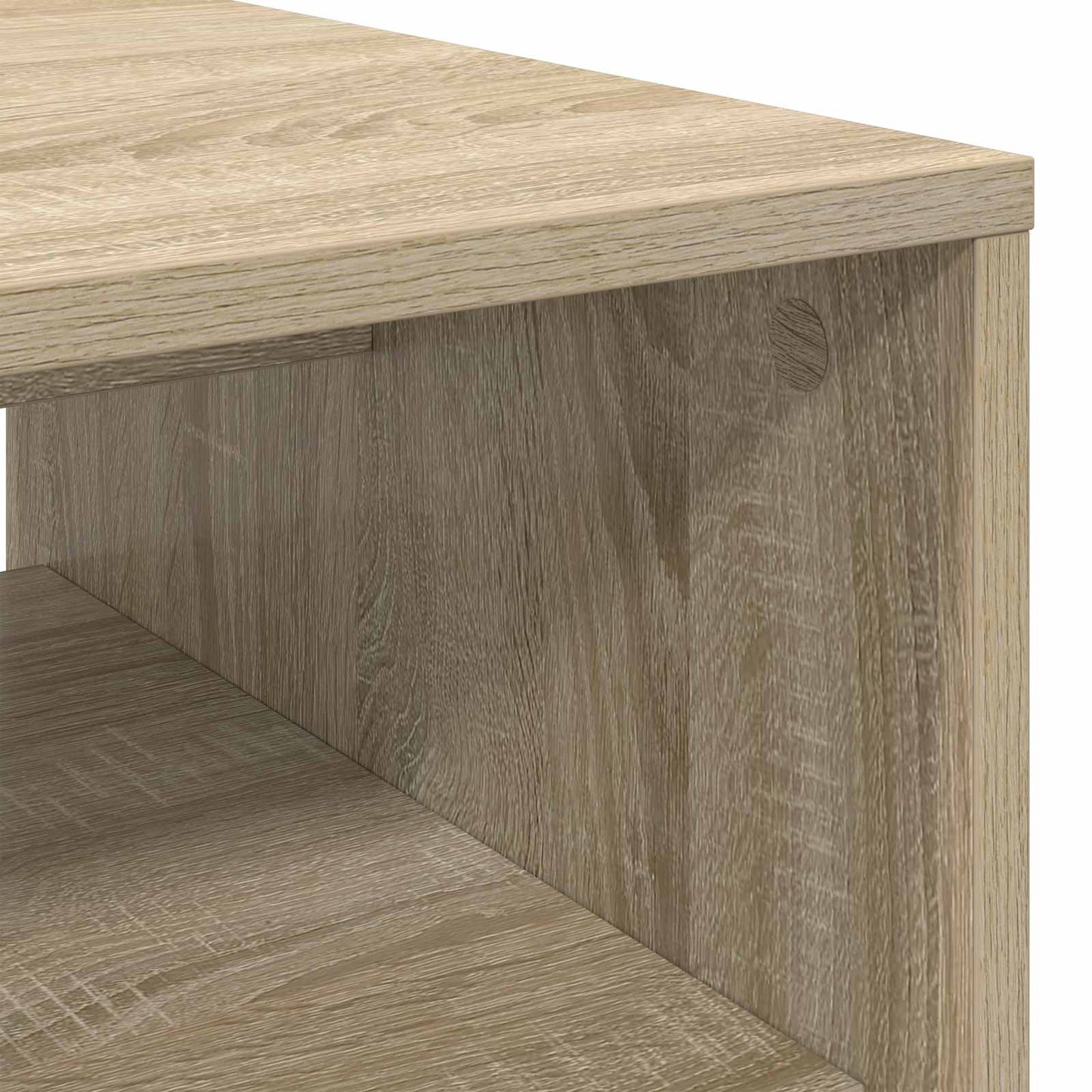 vidaXL Τραπεζάκι σαλονιού Δρύς Sonoma 60 x 50 x 40 εκ
