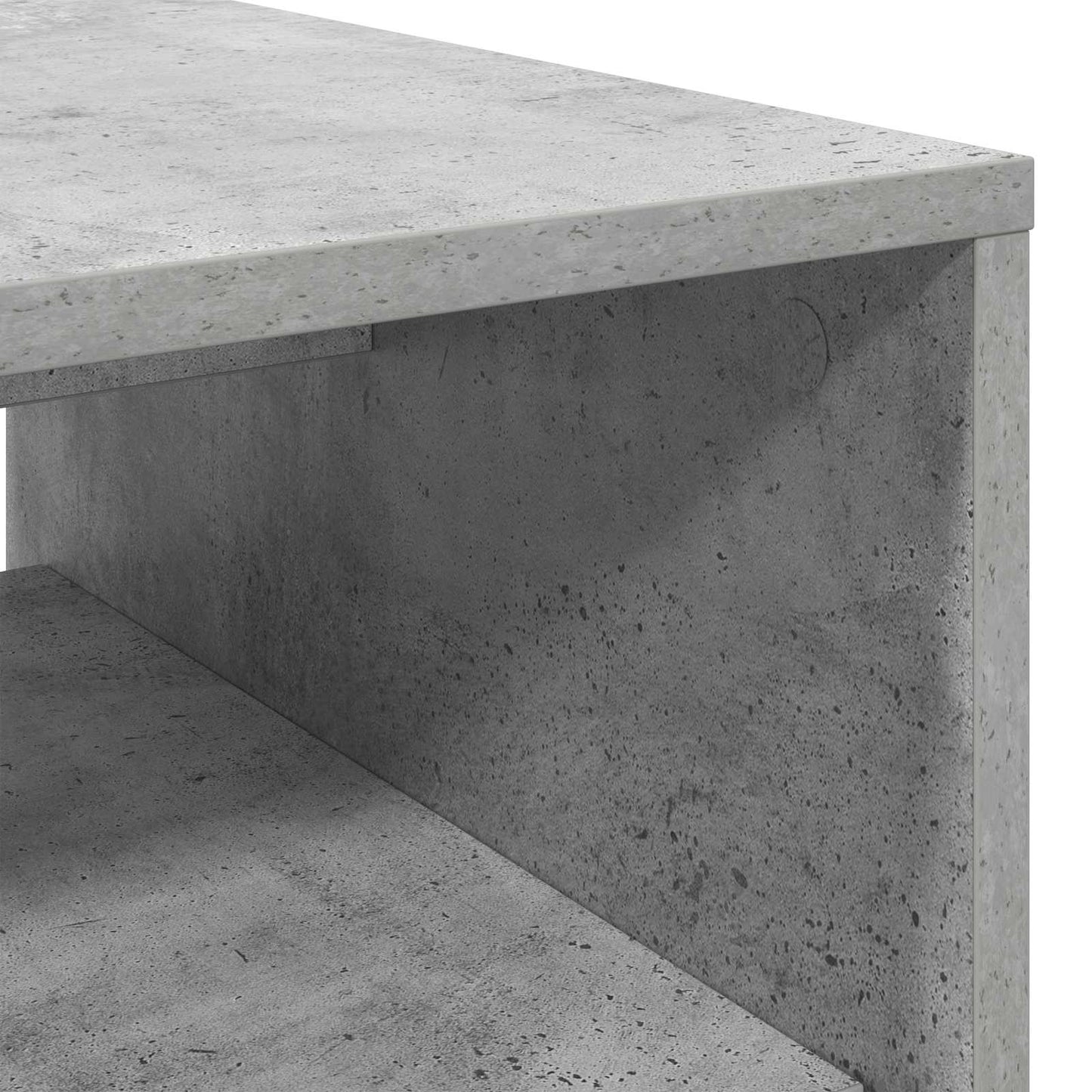 vidaXL Τραπεζάκι σαλονιού Σκυρόδεμα Γκρι 60 x 50 x 40 εκ
