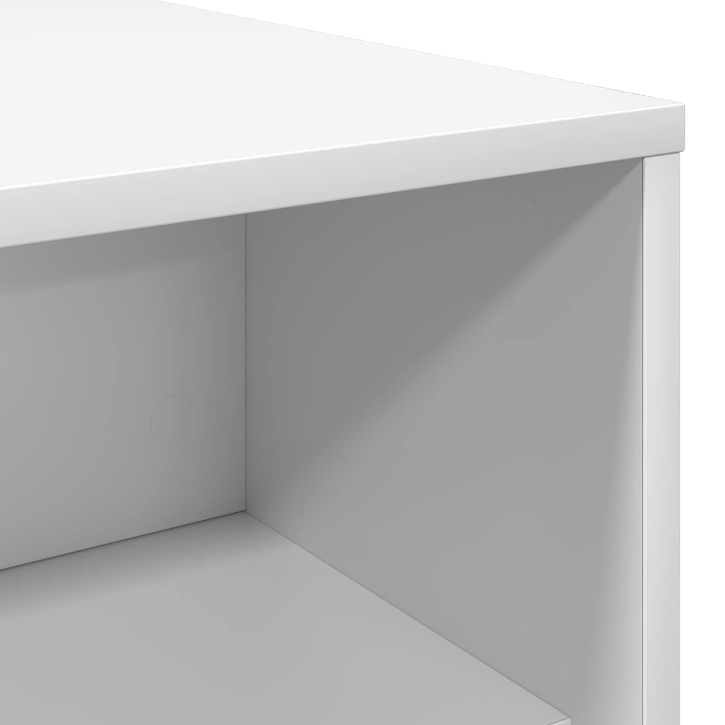 vidaXL Τραπεζάκι σαλονιού Λευκό 100 x 50 x 40 cm Επεξεργασμένο ξύλο
