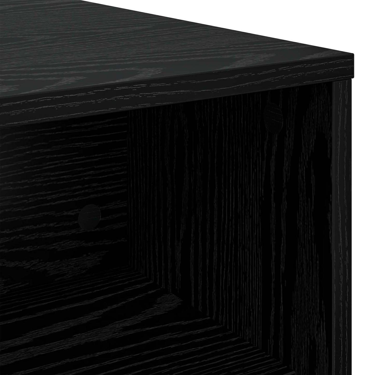 vidaXL Τραπεζάκι σαλονιού Μαύρη Οξυά 100 x 50 x 40 cm