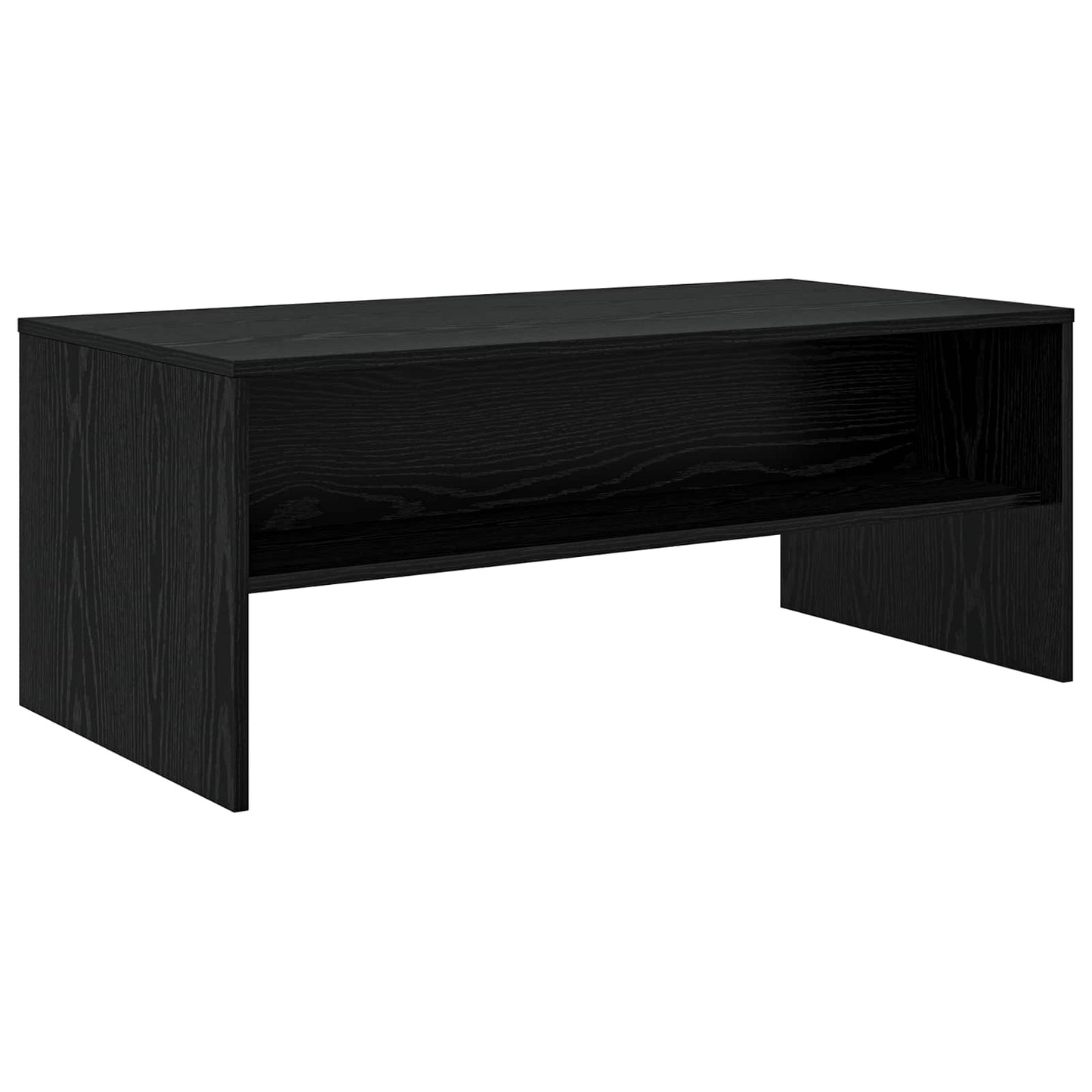 vidaXL Τραπεζάκι σαλονιού Μαύρη Οξυά 100 x 50 x 40 cm
