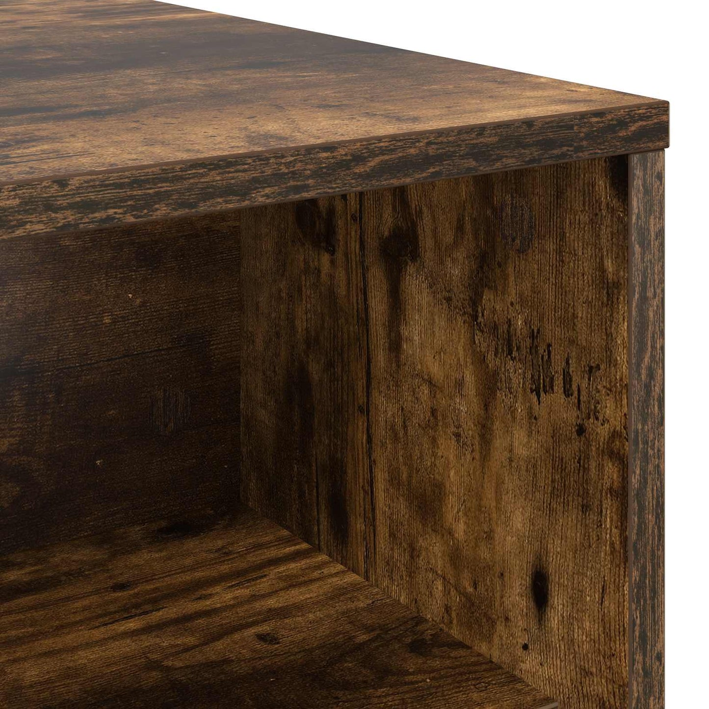 vidaXL Τραπεζάκι σαλονιού Καπνιστό Δρύς 100 x 50 x 40 cm