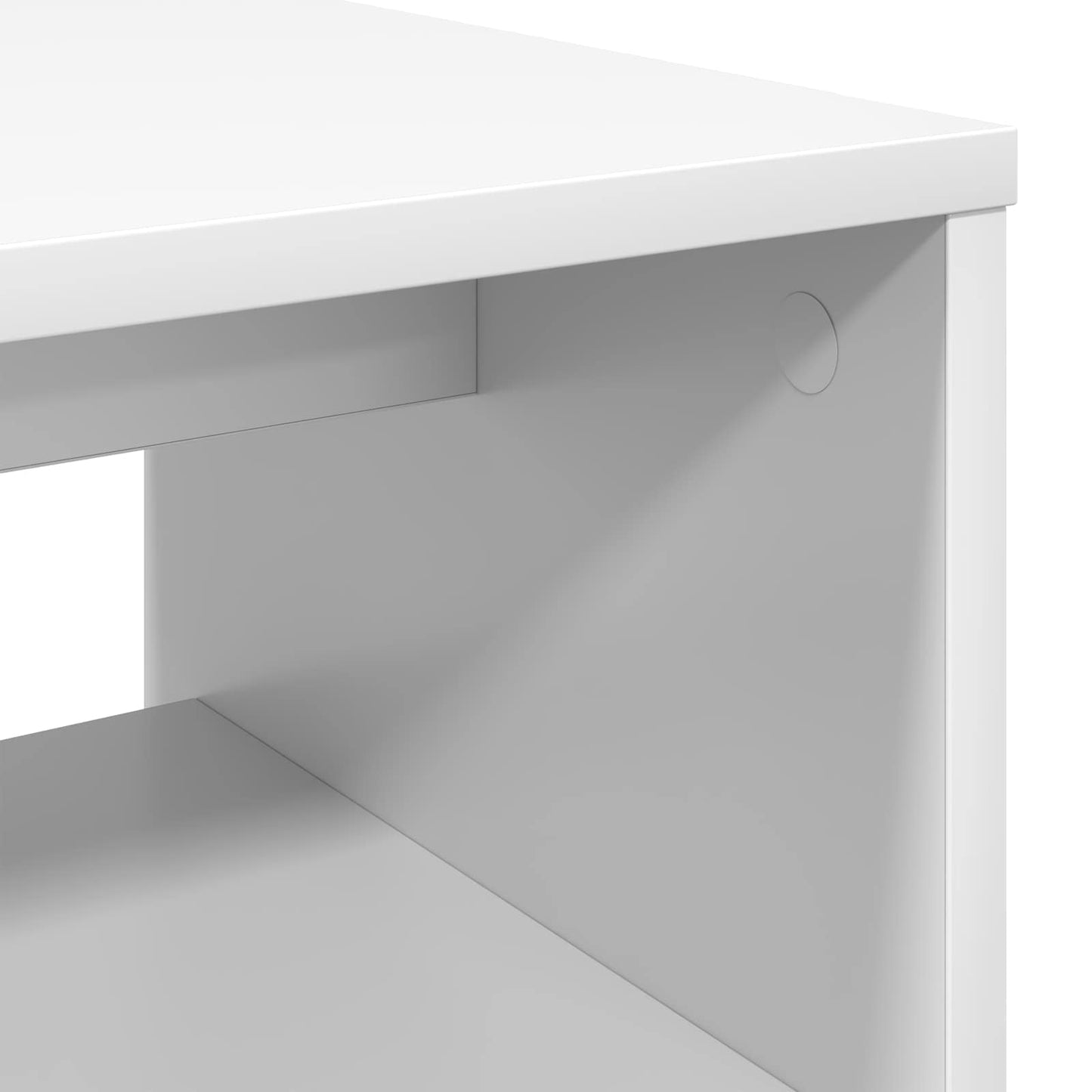 vidaXL Ντουλάπι TV 60 x 35 x 40 εκ. Λευκό Επεξεργασμένο Ξύλο