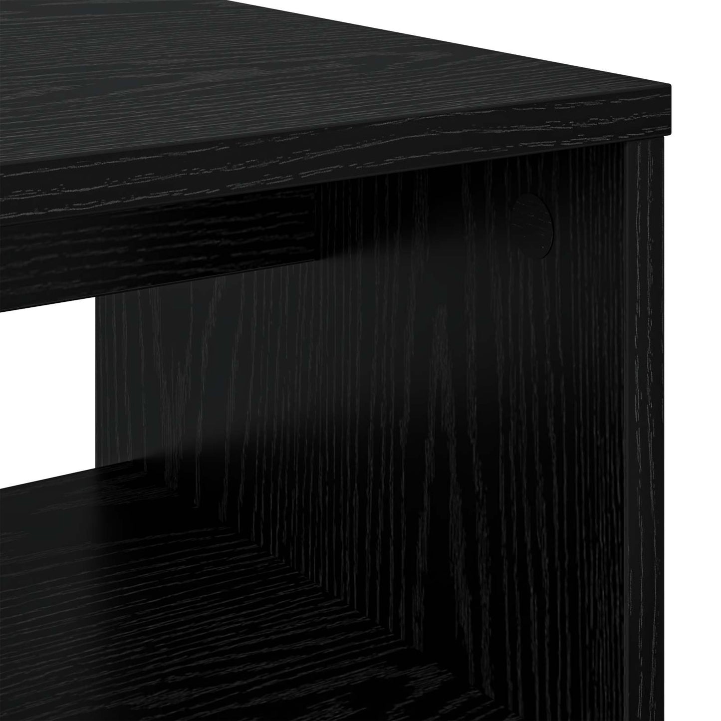 vidaXL Ντουλάπι TV 60 x 35 x 40 εκ. Μαύρη Οξυά Επεξεργασμένο Ξύλο