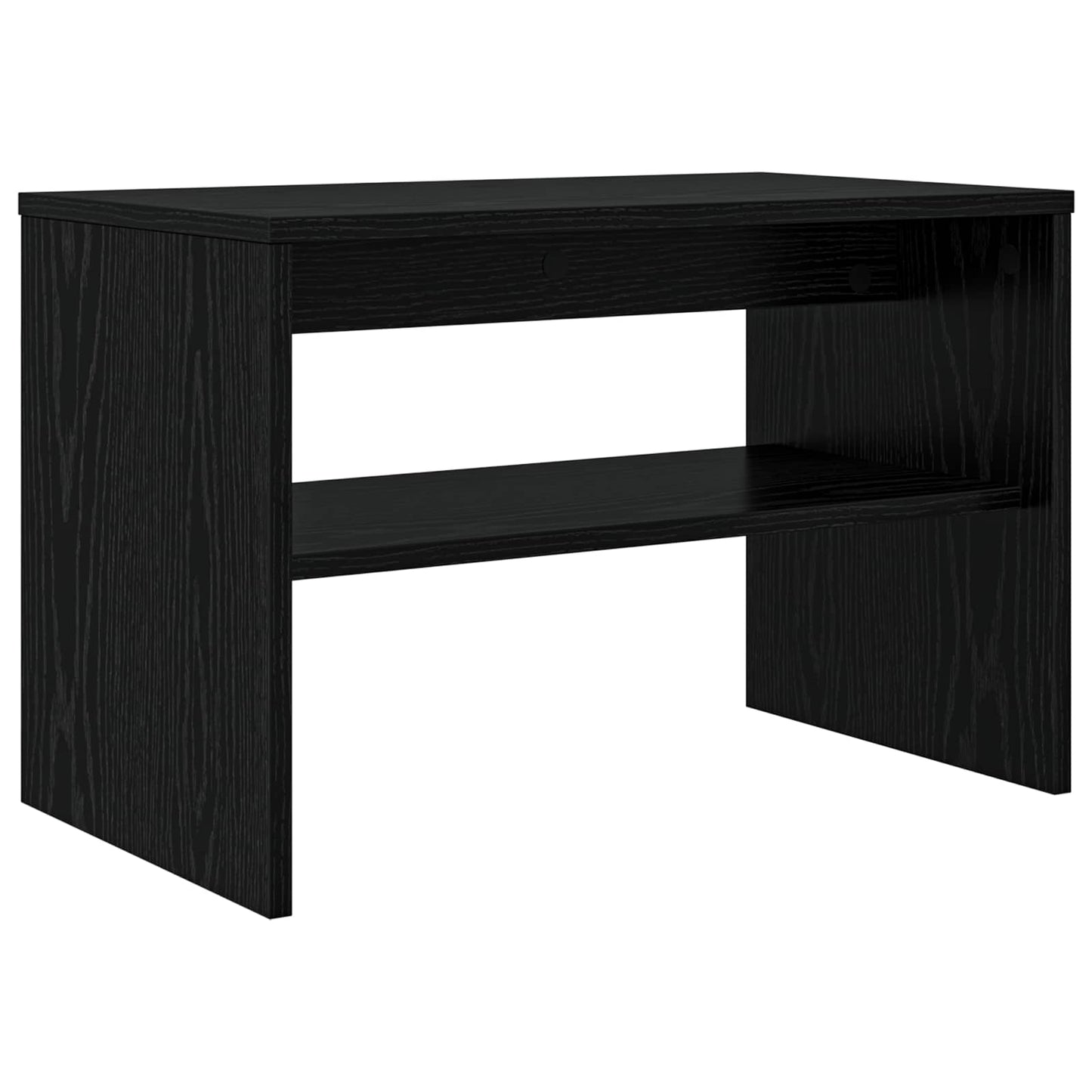 vidaXL Ντουλάπι TV 60 x 35 x 40 εκ. Μαύρη Οξυά Επεξεργασμένο Ξύλο