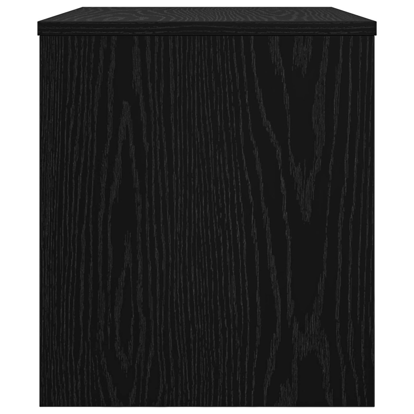 vidaXL Ντουλάπι TV 60 x 35 x 40 εκ. Μαύρη Οξυά Επεξεργασμένο Ξύλο