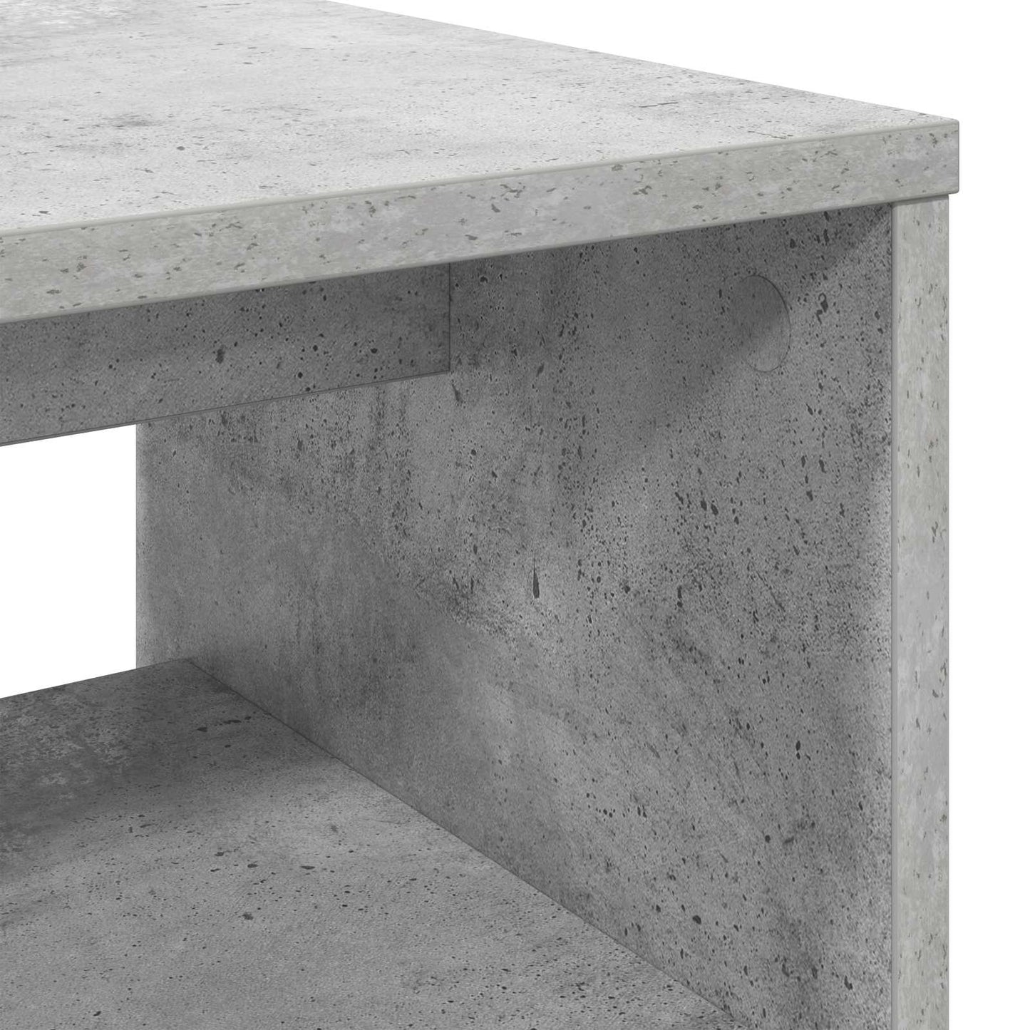 vidaXL Ντουλάπι TV 60 x 35 x 40 εκ. Σκυρόδεμα Γκρι Επεξεργασμένο Ξύλο