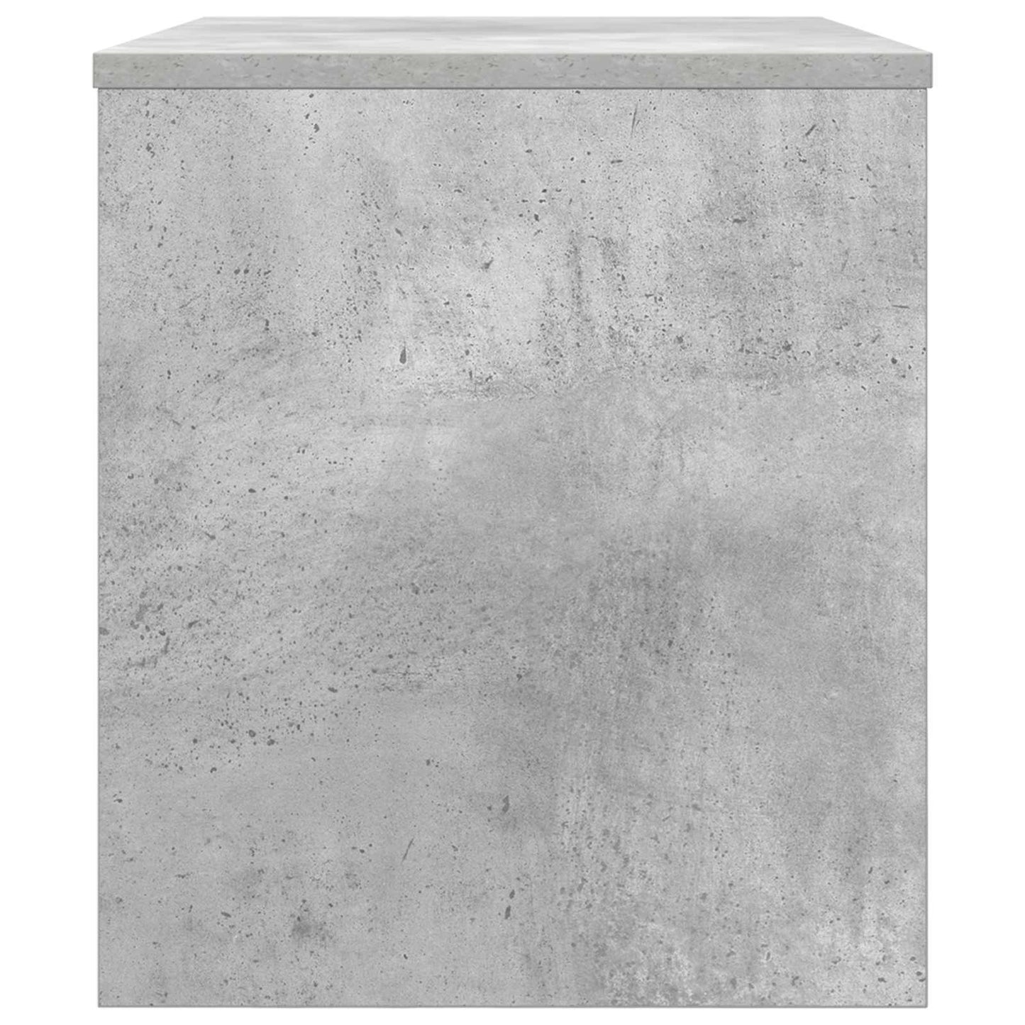 vidaXL Ντουλάπι TV 60 x 35 x 40 εκ. Σκυρόδεμα Γκρι Επεξεργασμένο Ξύλο