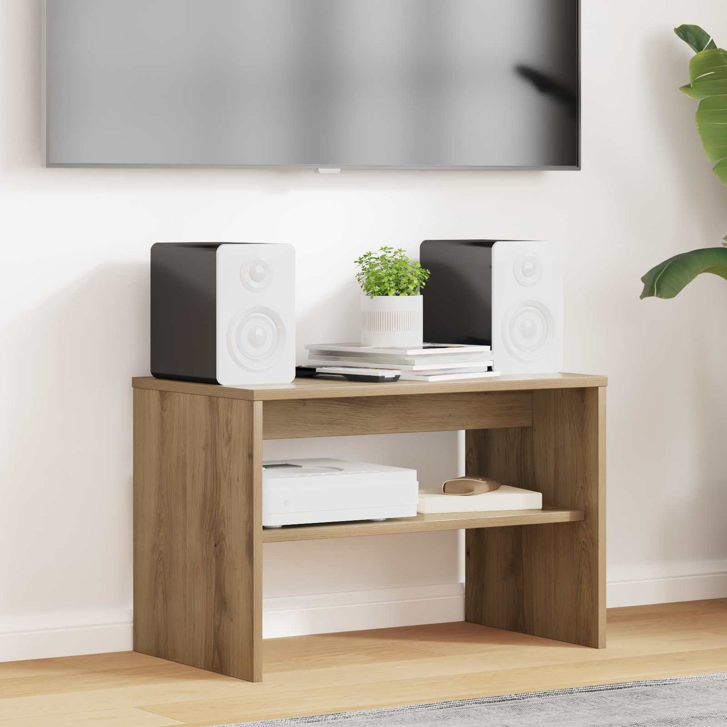 vidaXL Ντουλάπι TV 60 x 35 x 40 εκ. Artisan Oak Επεξεργασμένο Ξύλο