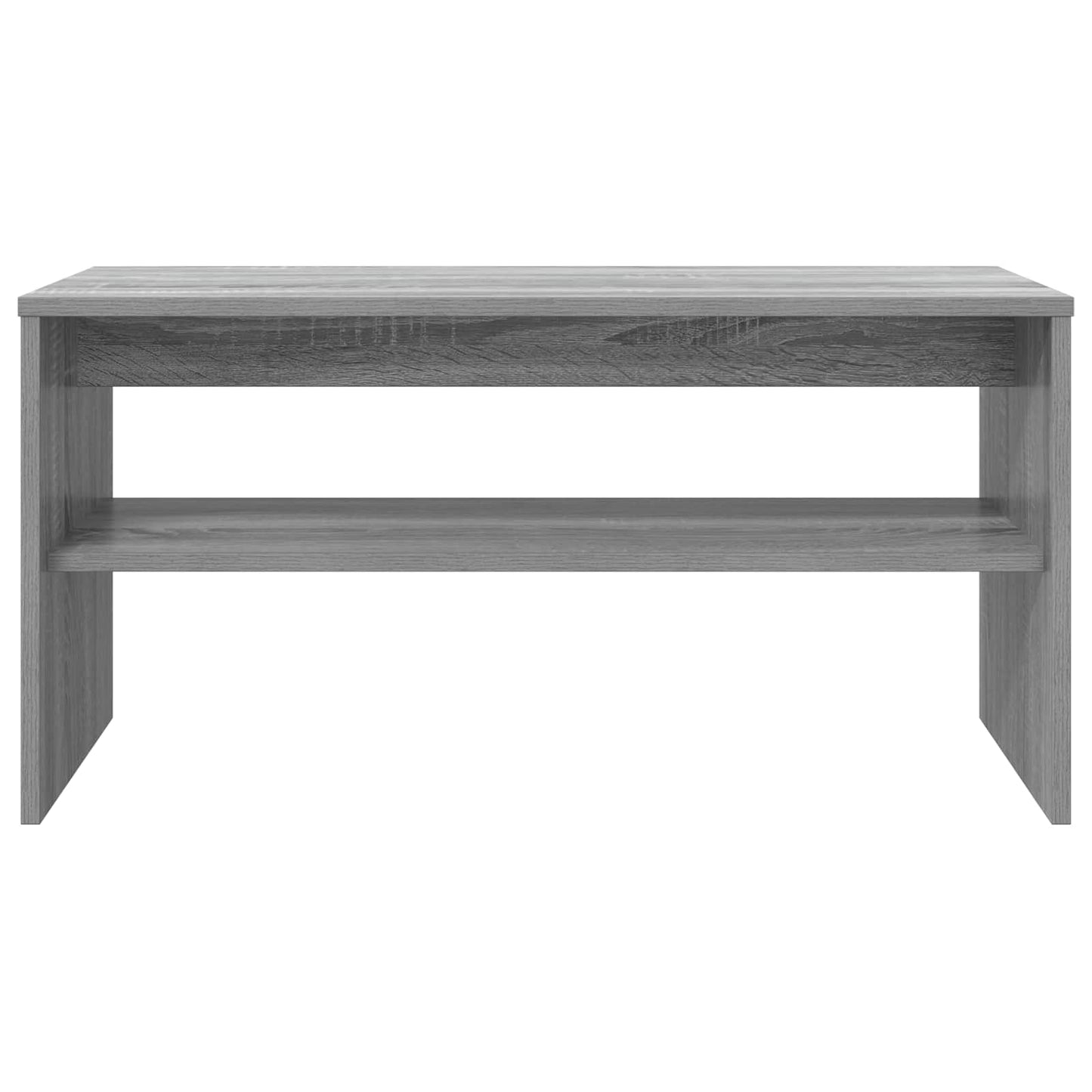 vidaXL Ντουλάπι TV 80 x 35 x 40 εκ Γκρίζο Σονομα Επεξεργασμένο Ξύλο