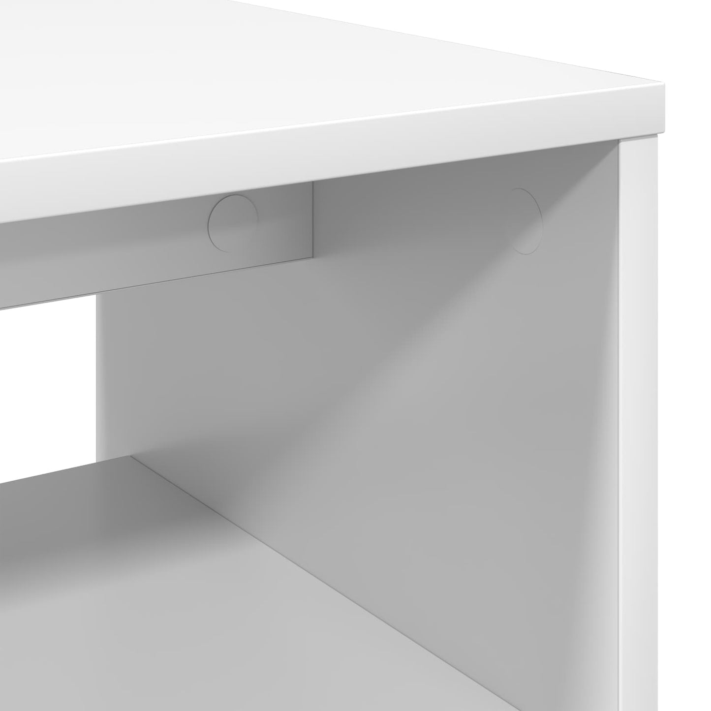 vidaXL Ντουλάπι TV 100 x 35 x 40 εκ Λευκό Επεξεργασμένο Ξύλο