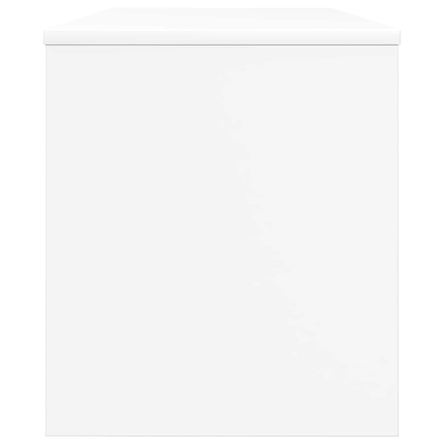 vidaXL Ντουλάπι TV 100 x 35 x 40 εκ Λευκό Επεξεργασμένο Ξύλο