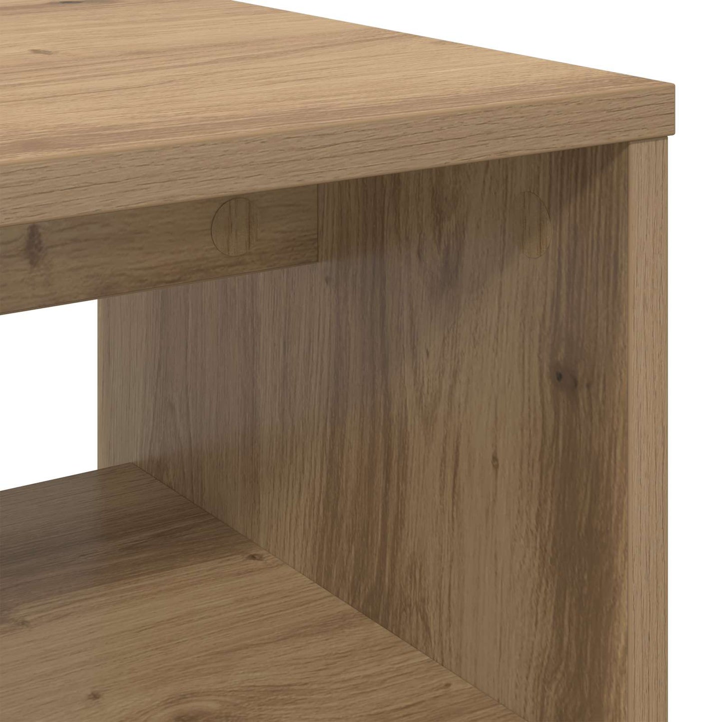 vidaXL Ντουλάπι TV 100 x 35 x 40 εκ Artisan Oak Επεξεργασμένο Ξύλο