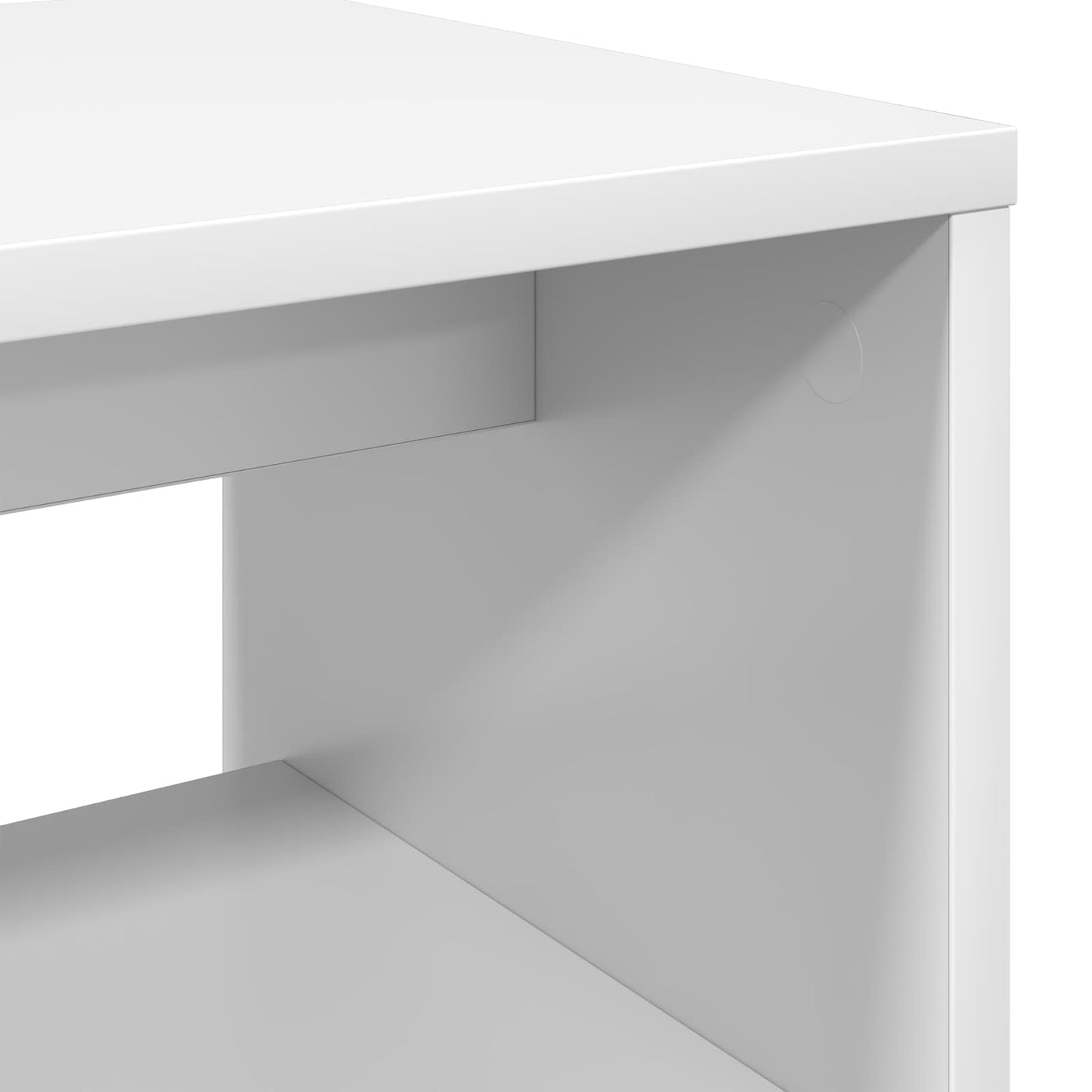 vidaXL Ντουλάπι TV 60 x 30 x 40 εκ. Λευκό Επεξεργασμένο Ξύλο