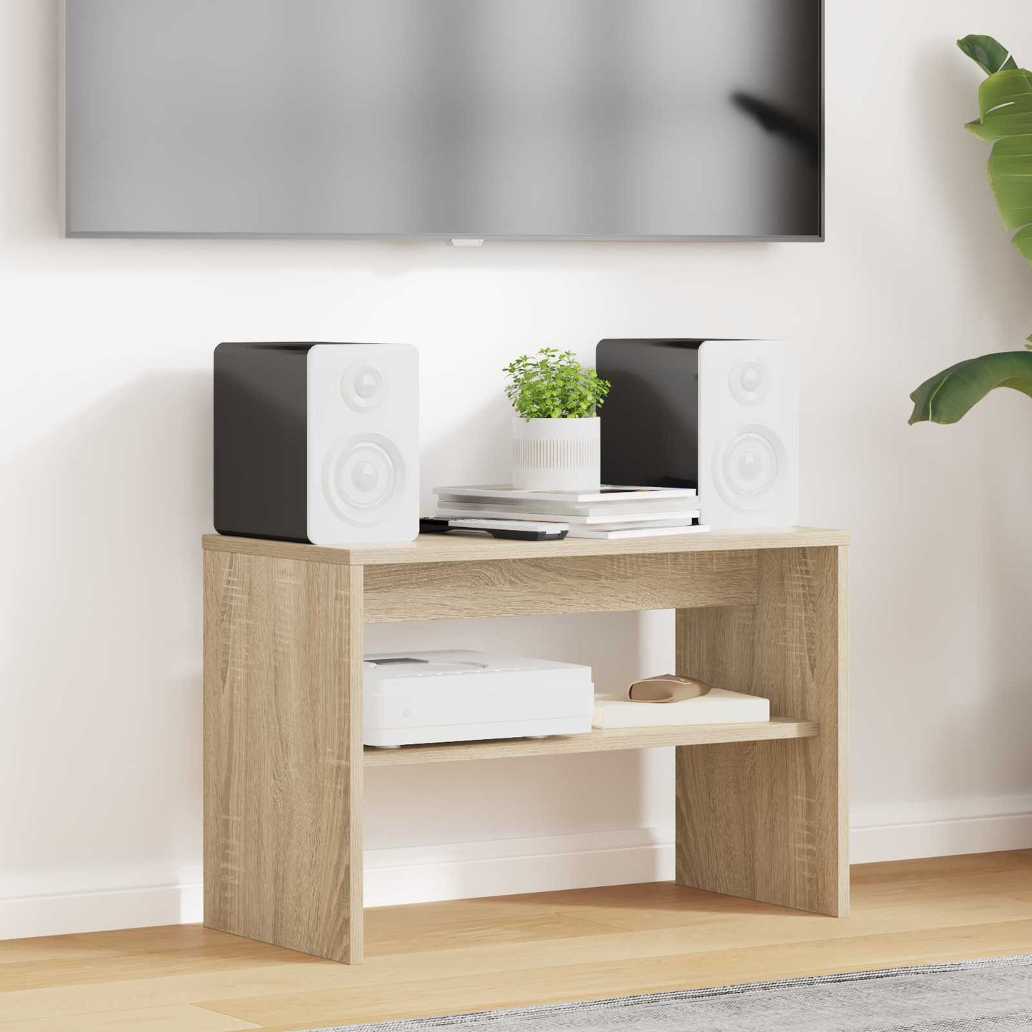 vidaXL Ντουλάπι TV 60 x 30 x 40 εκ. Δρύς Sonoma Επεξεργασμένο Ξύλο