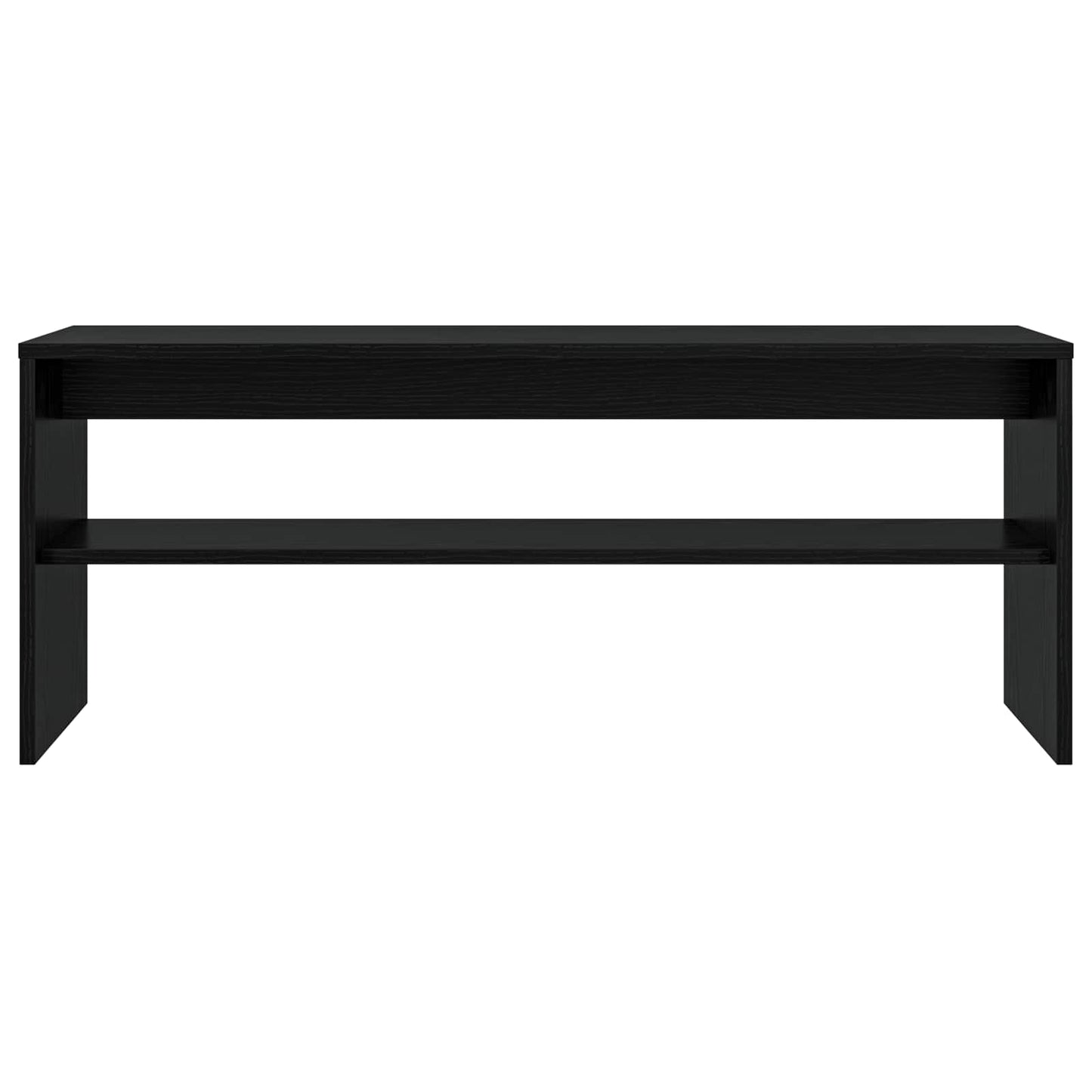vidaXL Ντουλάπι TV 100 x 30 x 40 εκ Μαύρη Οξυά Επεξεργασμένο Ξύλο
