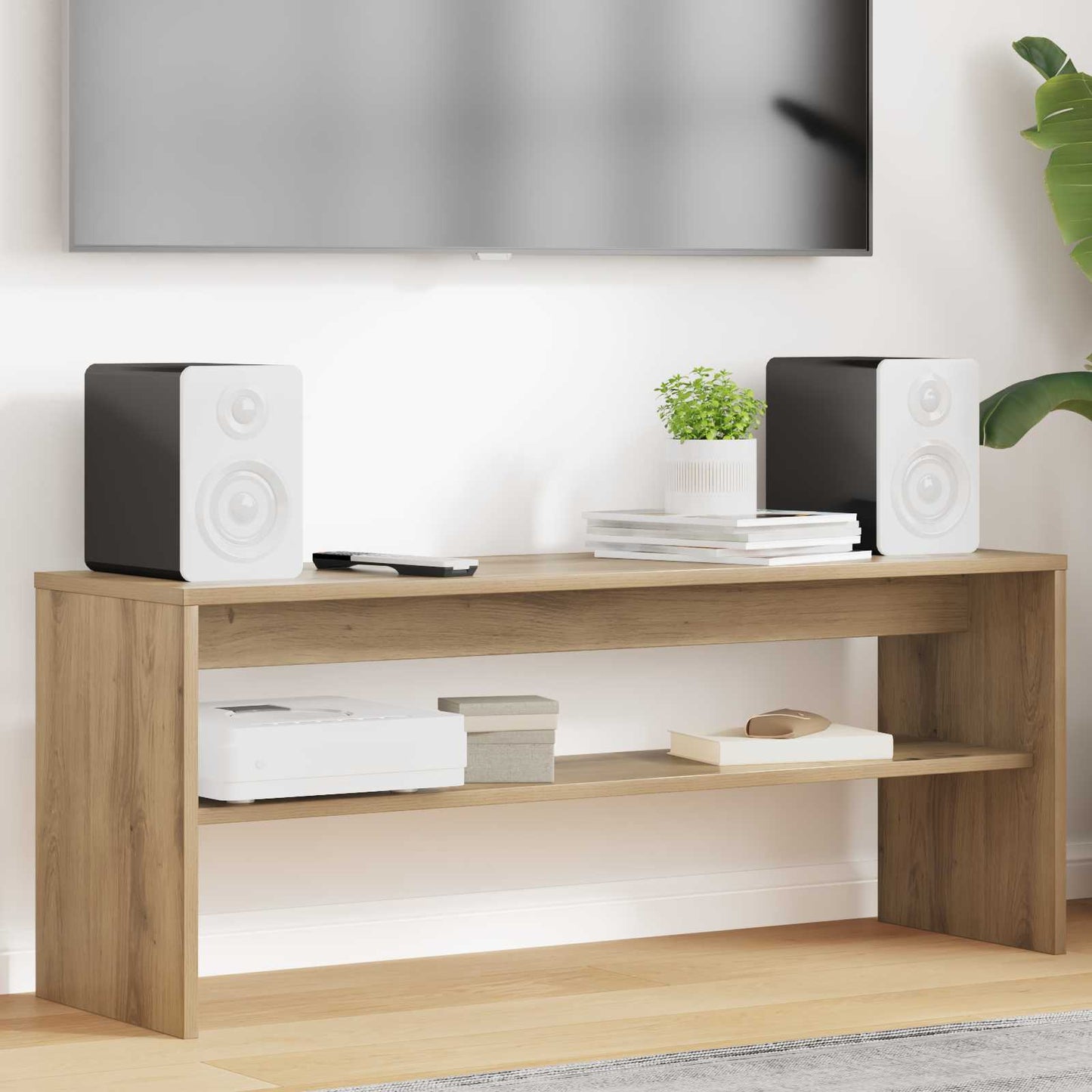 vidaXL Ντουλάπι TV 100 x 30 x 40 εκ Artisan Oak Επεξεργασμένο Ξύλο