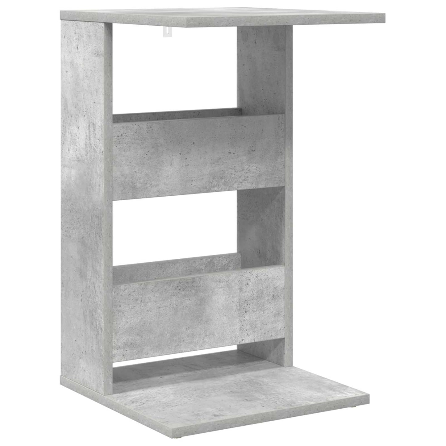 vidaXL Τραπεζάκι Πλευράς Σκυρόδεμα Γκρι 40 x 35 x 60,5 εκ