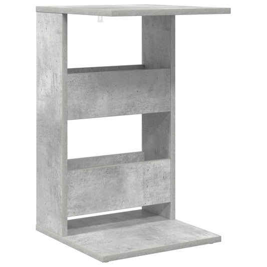 vidaXL Τραπεζάκι Πλευράς Σκυρόδεμα Γκρι 40 x 35 x 60,5 εκ