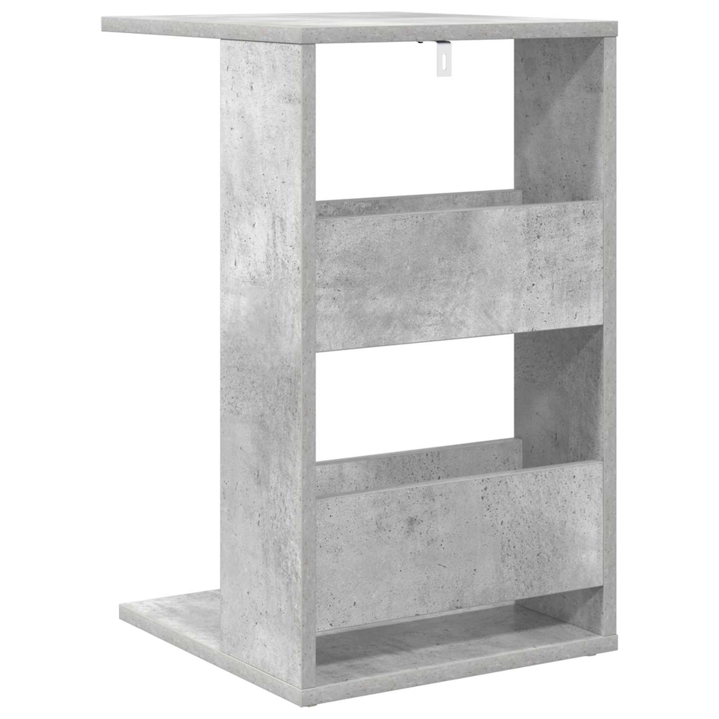 vidaXL Τραπεζάκι Πλευράς Σκυρόδεμα Γκρι 40 x 35 x 60,5 εκ