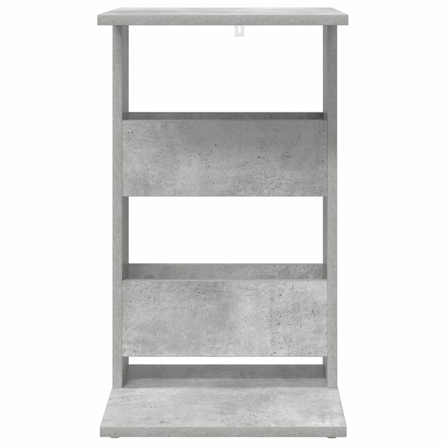 vidaXL Τραπεζάκι Πλευράς Σκυρόδεμα Γκρι 40 x 35 x 60,5 εκ