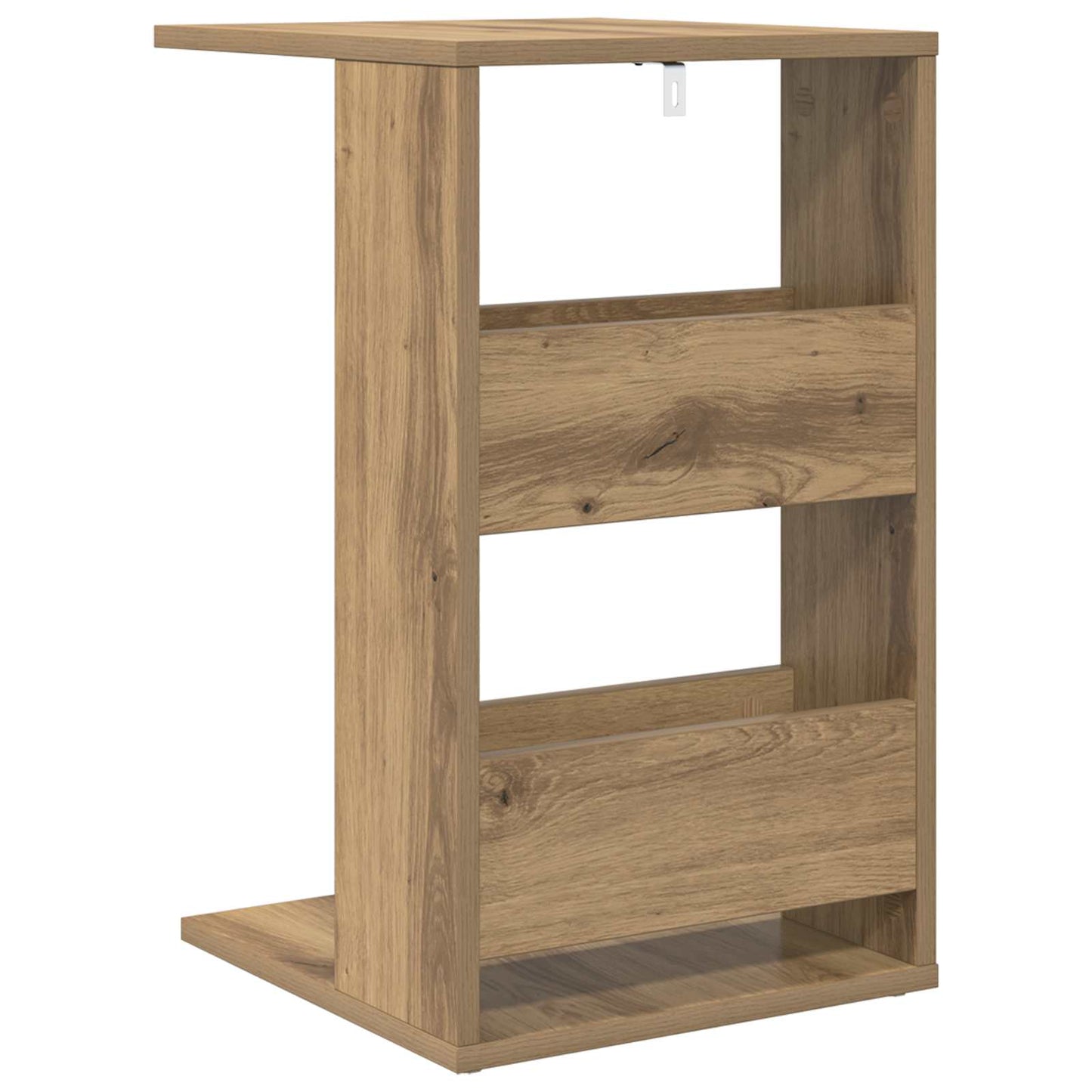 vidaXL Τραπεζάκι Πλευράς Artisan Oak 40 x 35 x 60,5 εκ