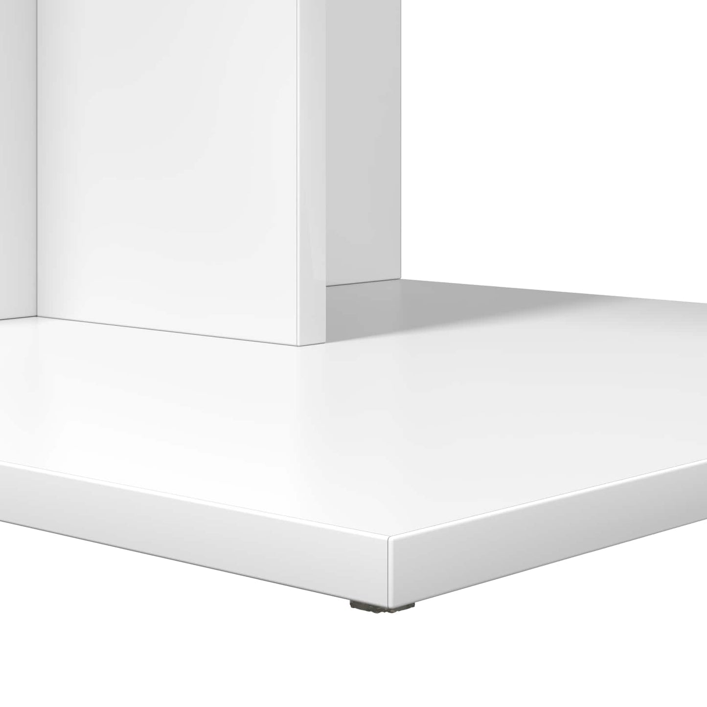 vidaXL Τραπεζάκι Πλευράς Λευκό 45 x 40 x 62,5 εκ. Επεξεργασμένο ξύλο