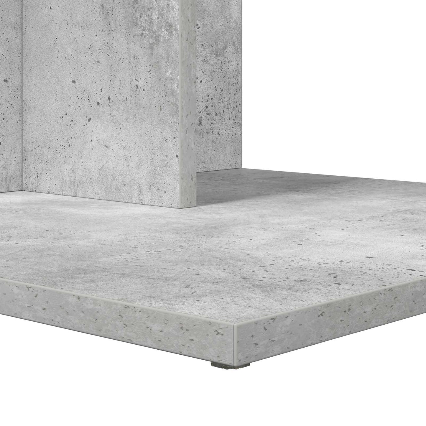 vidaXL Τραπεζάκι Πλευράς Σκυρόδεμα Γκρι 45 x 40 x 62,5 εκ.