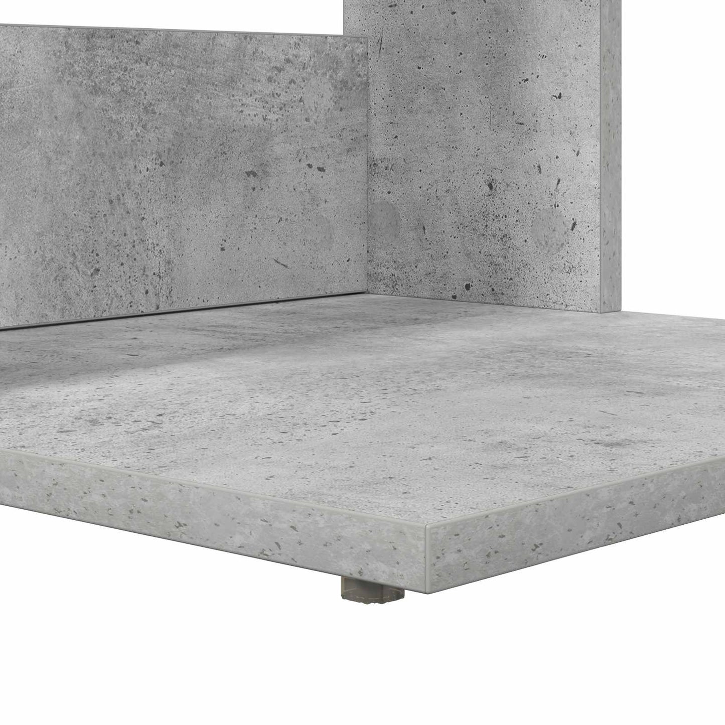 vidaXL Τραπεζάκι Πλευράς Σκυρόδεμα Γκρι 40 x 38 x 62,5 εκ