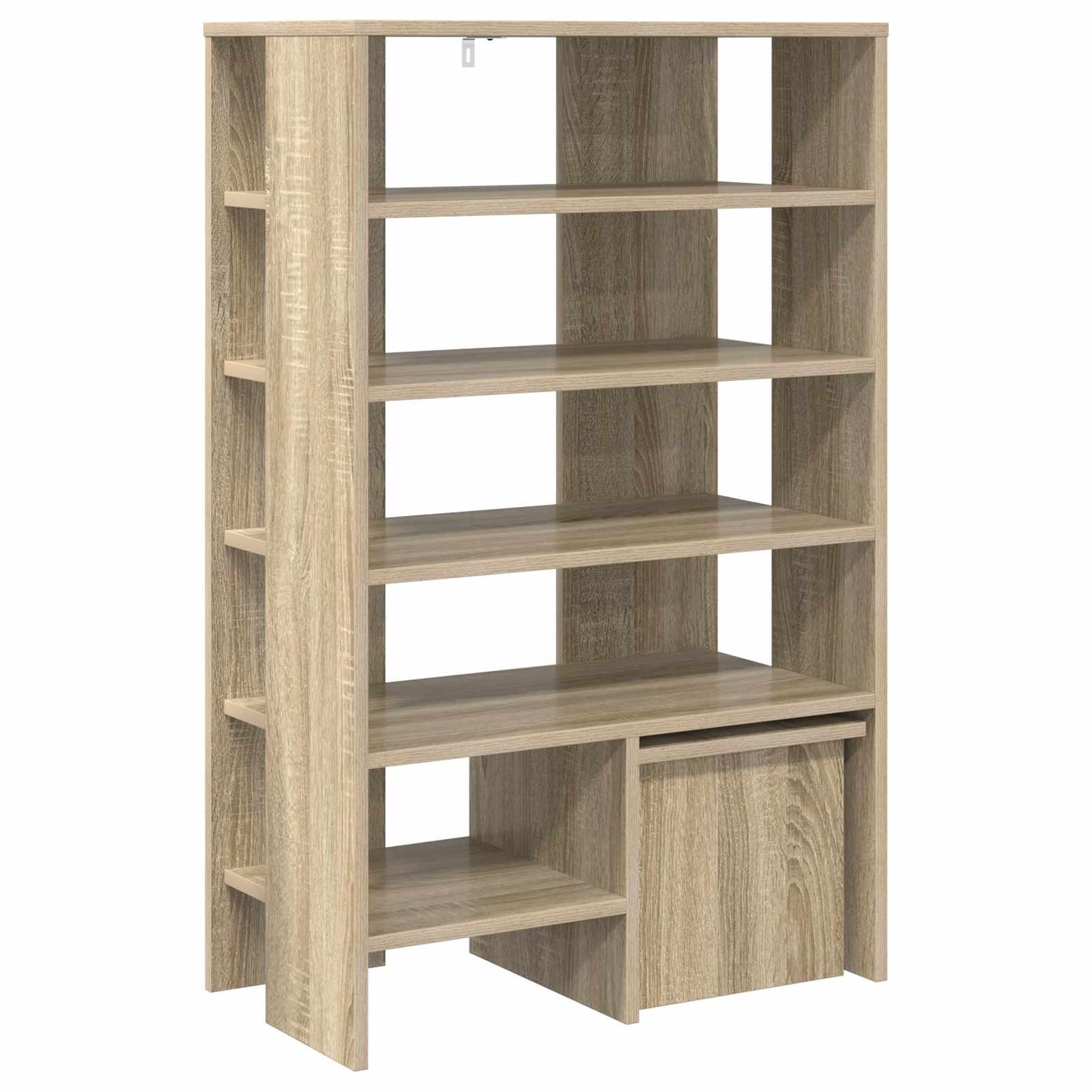 vidaXL Ντουλάπα Παπουτσιών 2 pcs Δρύς Sonoma Επεξεργασμένο ξύλο
