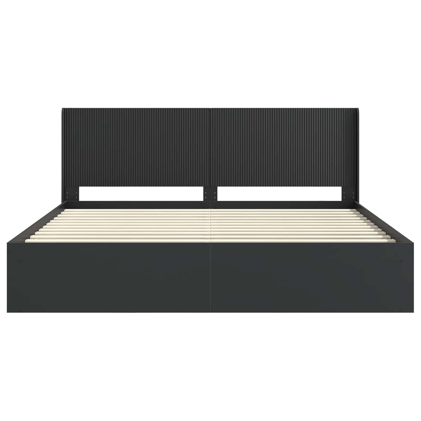 vidaXL Καλάθι με αποθήκη και κεφαλάρι Μαύρο 180 x 200 cm