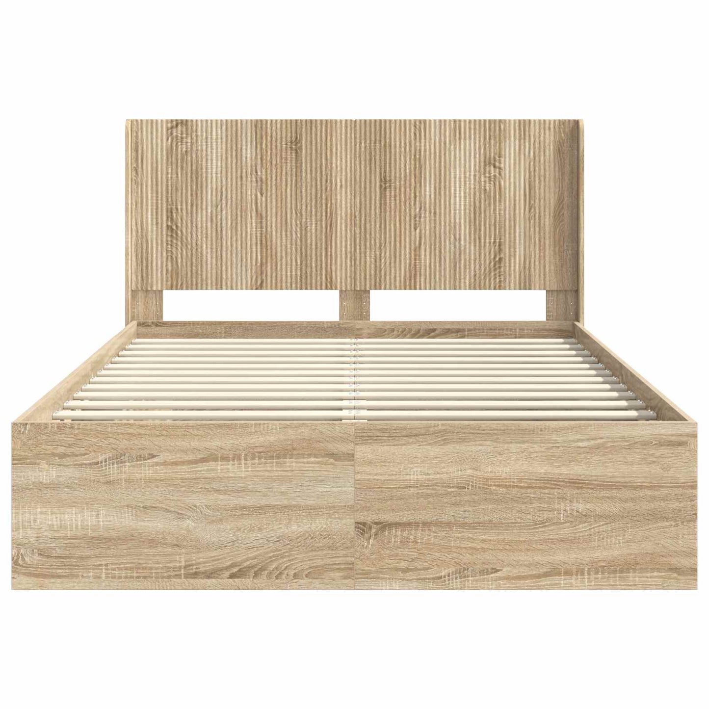 vidaXL Καλάθι με αποθήκη και κεφαλάρι 3 pcs Επεξεργασμένο Ξύλο