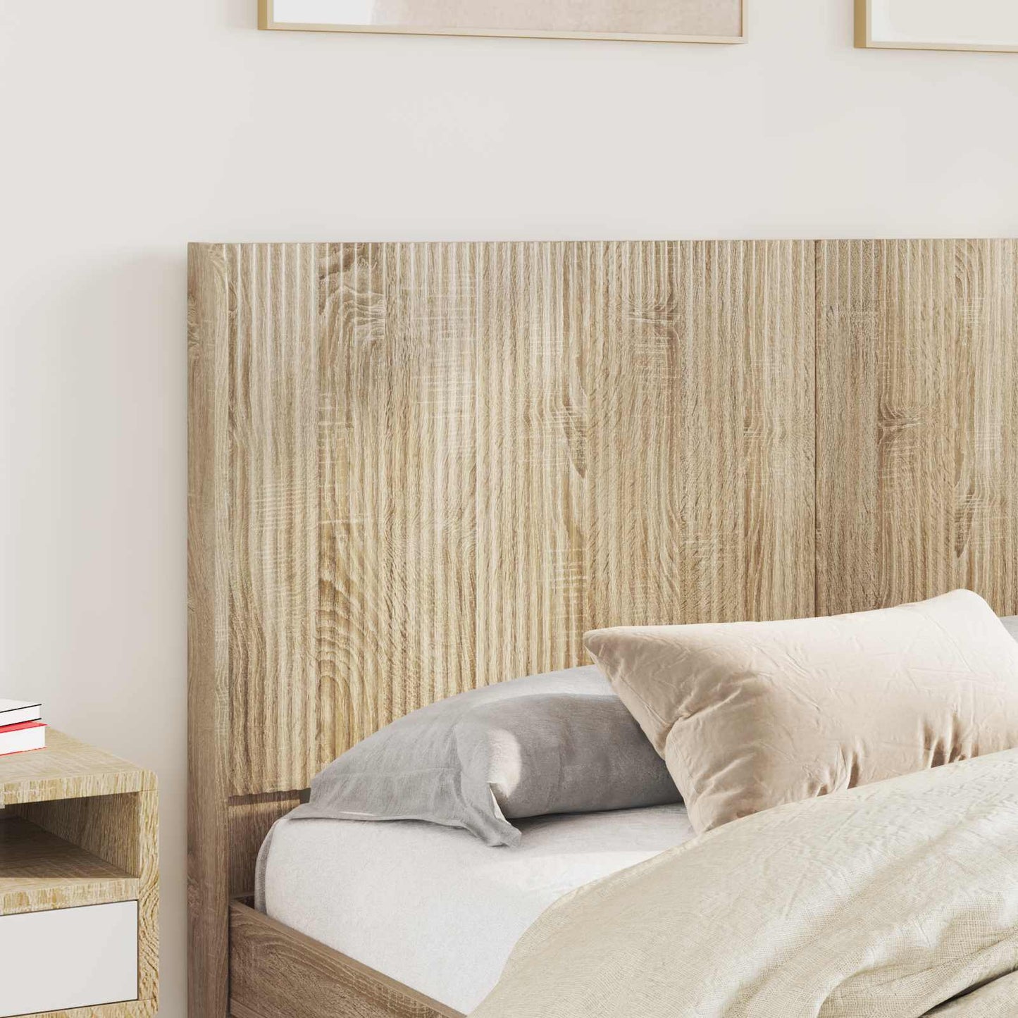 vidaXL Καλάθι με αποθήκη και κεφαλάρι Sonoma Δρυς 120 x 200 cm