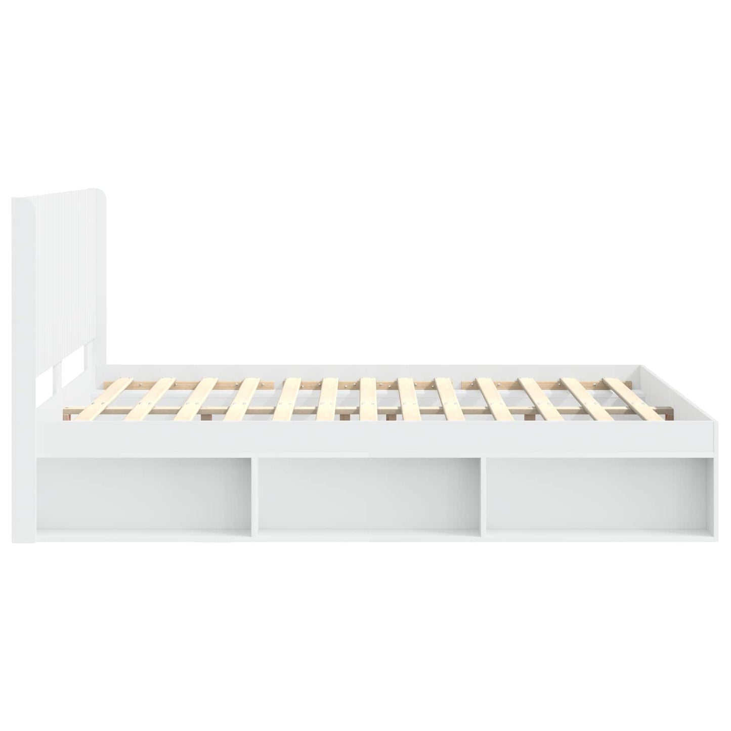 vidaXL Καλάθι με αποθήκη και κεφαλάρι Λευκό 120 x 190 cm