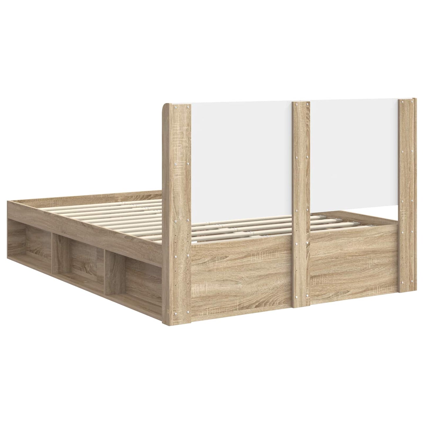 vidaXL Καλάθι με αποθήκη και κεφαλάρι Sonoma Δρυς 120 x 190 cm