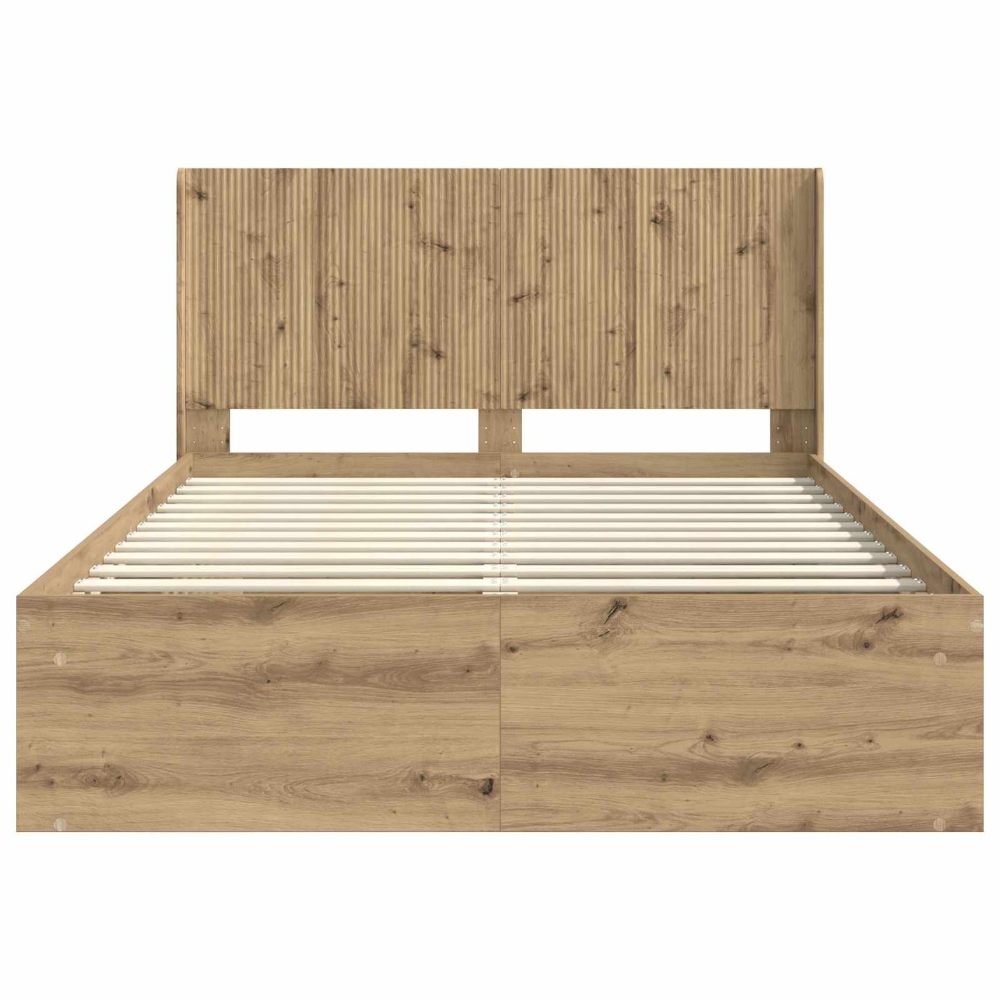 vidaXL Καλάθι με αποθήκη και κεφαλάρι Artisan Δρυς 120 x 190 cm