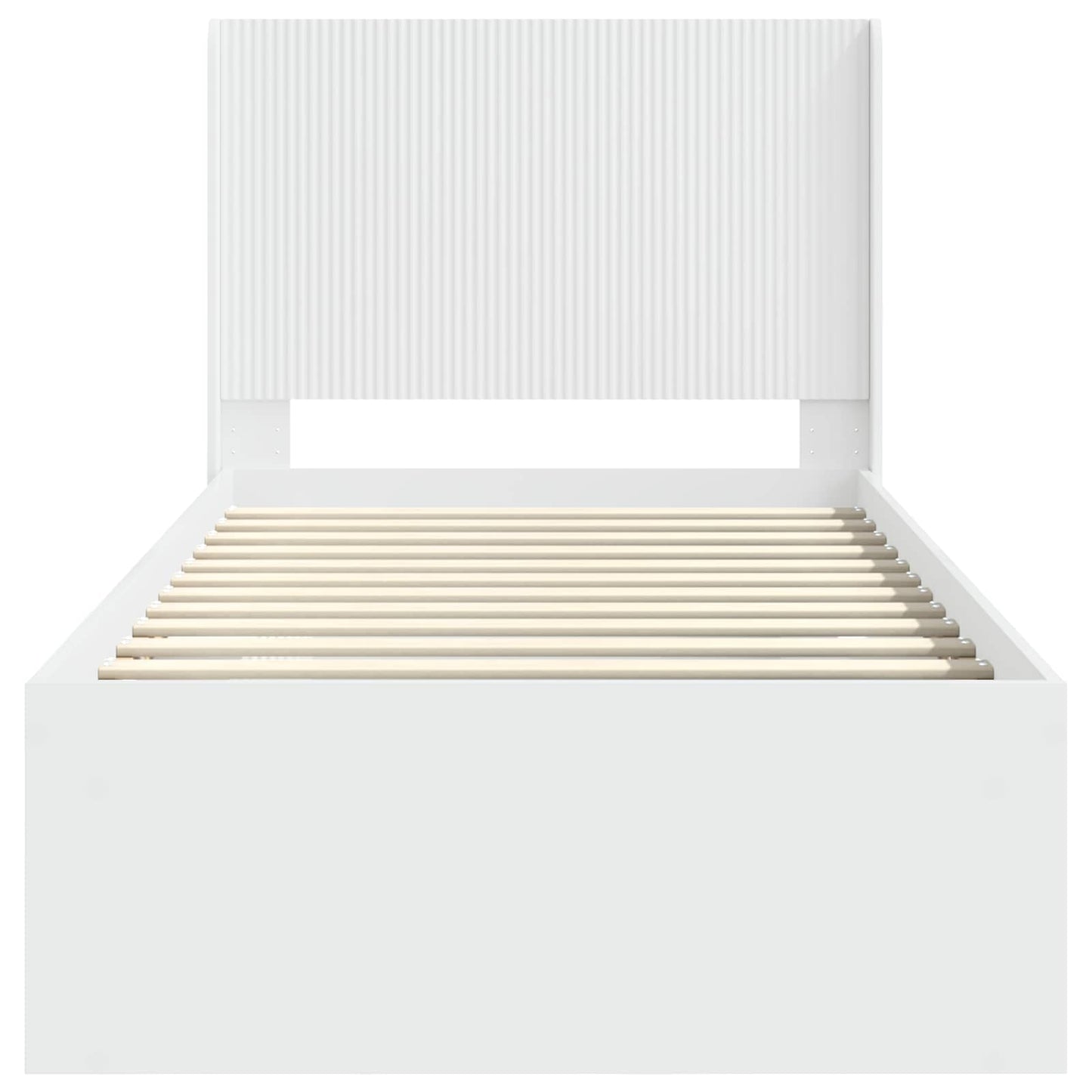 vidaXL Καλάθι με αποθήκη και κεφαλάρι Λευκό 100 x 200 cm