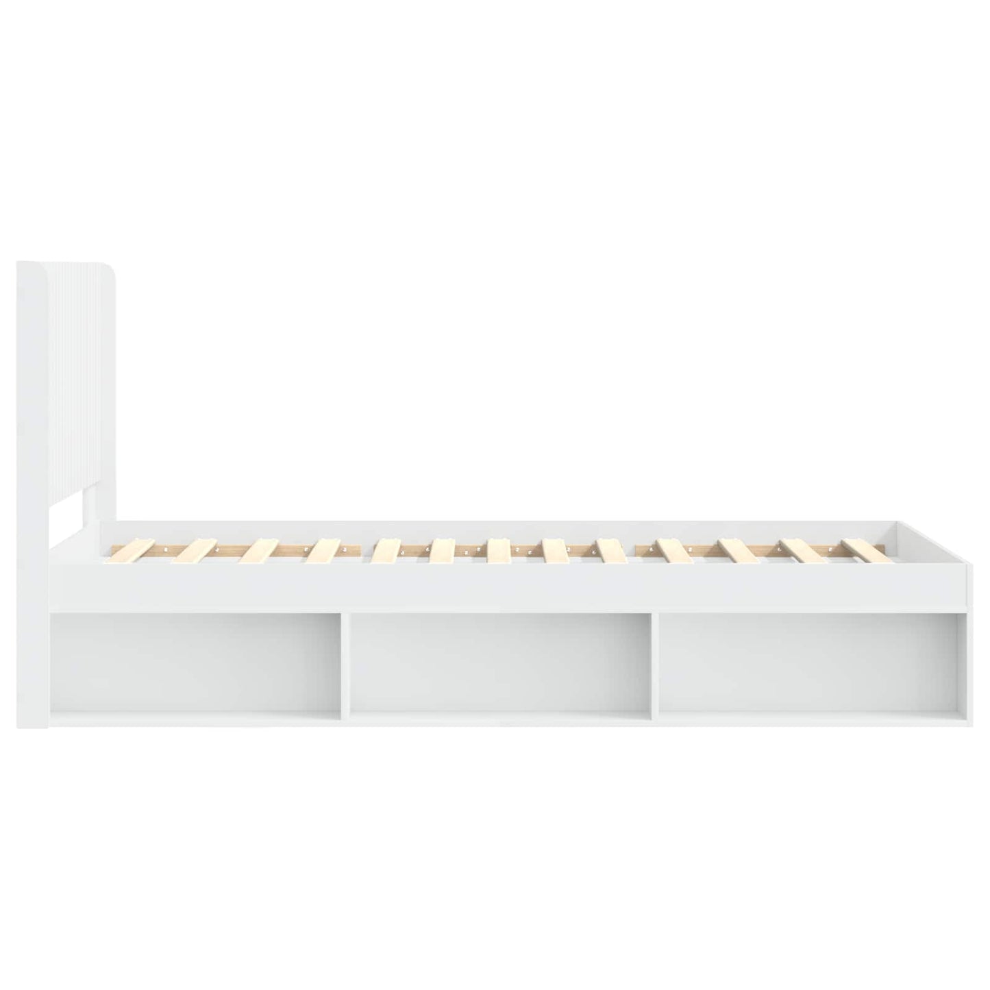 vidaXL Καλάθι με αποθήκη και κεφαλάρι Λευκό 100 x 200 cm