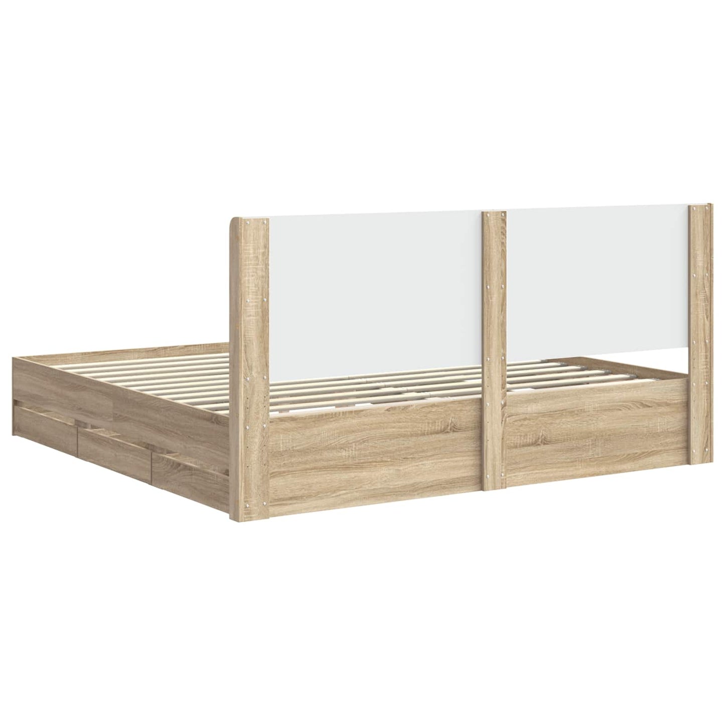 vidaXL Καλάθι με αποθήκη και κεφαλάρι Sonoma Δρυς 200 x 200 cm