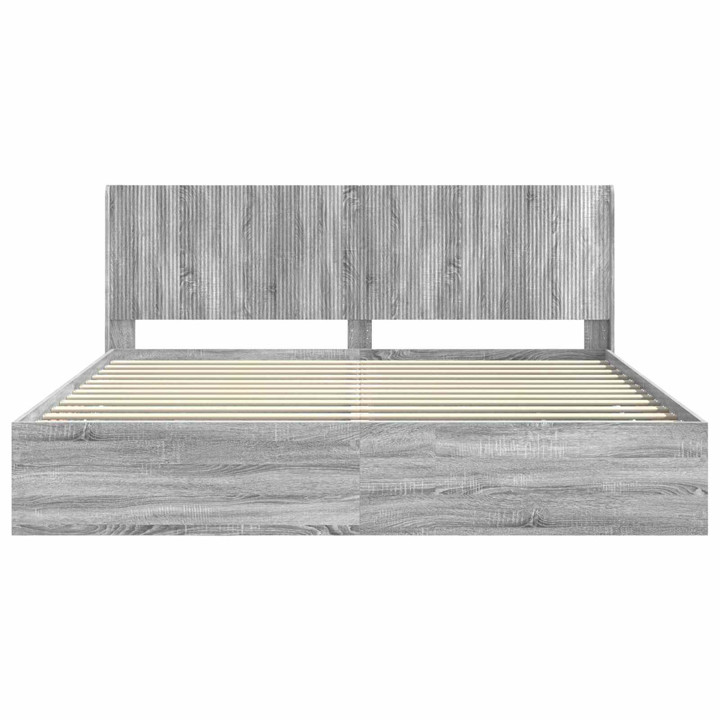 vidaXL Καλάθι με αποθήκη και κεφαλάρι Γκρι Sonoma 200 x 200 cm