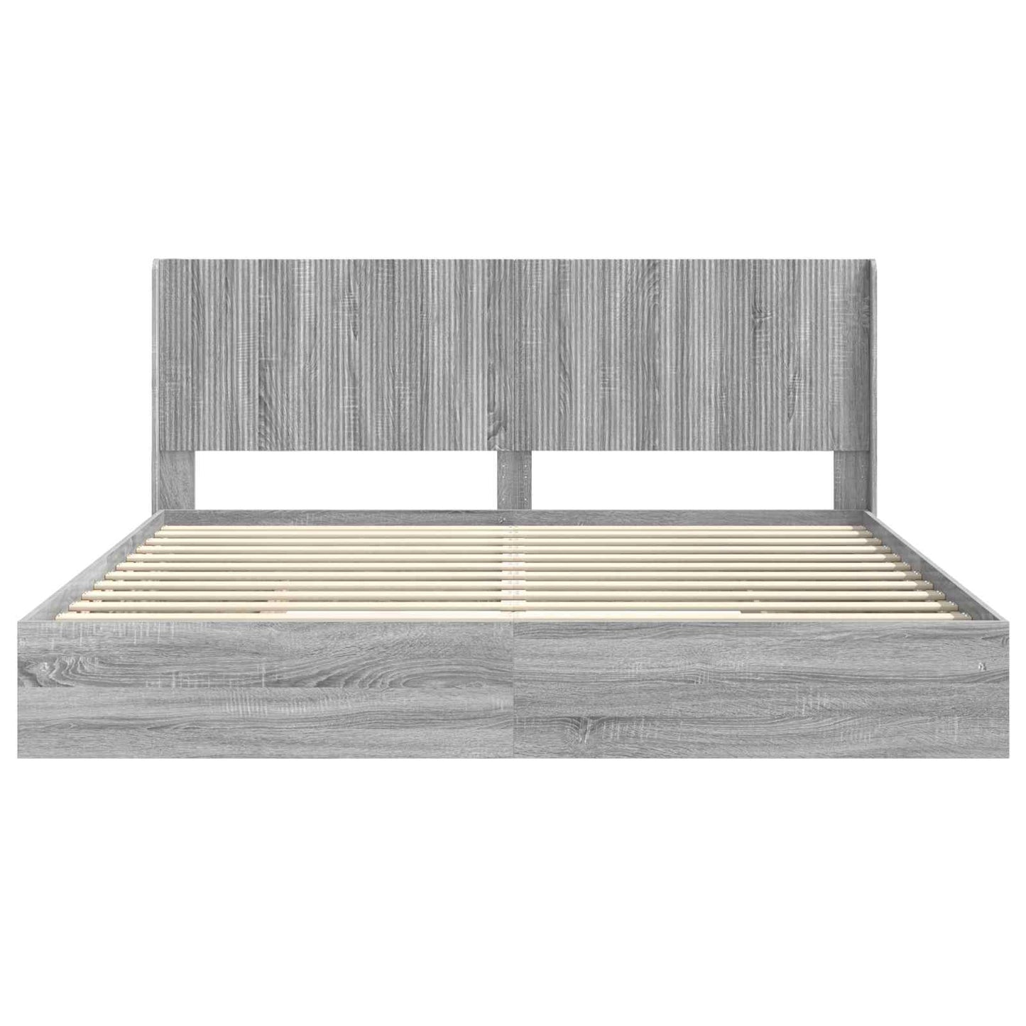vidaXL Καλάθι με αποθήκη και κεφαλάρι Γκρι Sonoma 200 x 200 cm