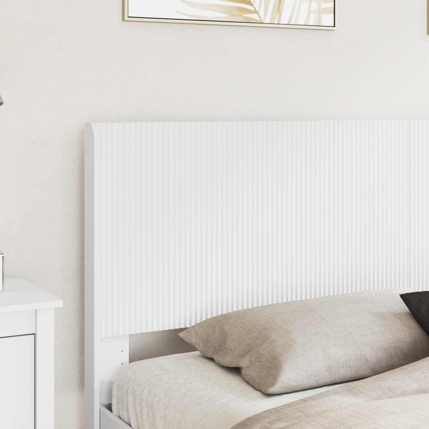 vidaXL Καλάθι με αποθήκη και κεφαλάρι Λευκό 180 x 200 cm