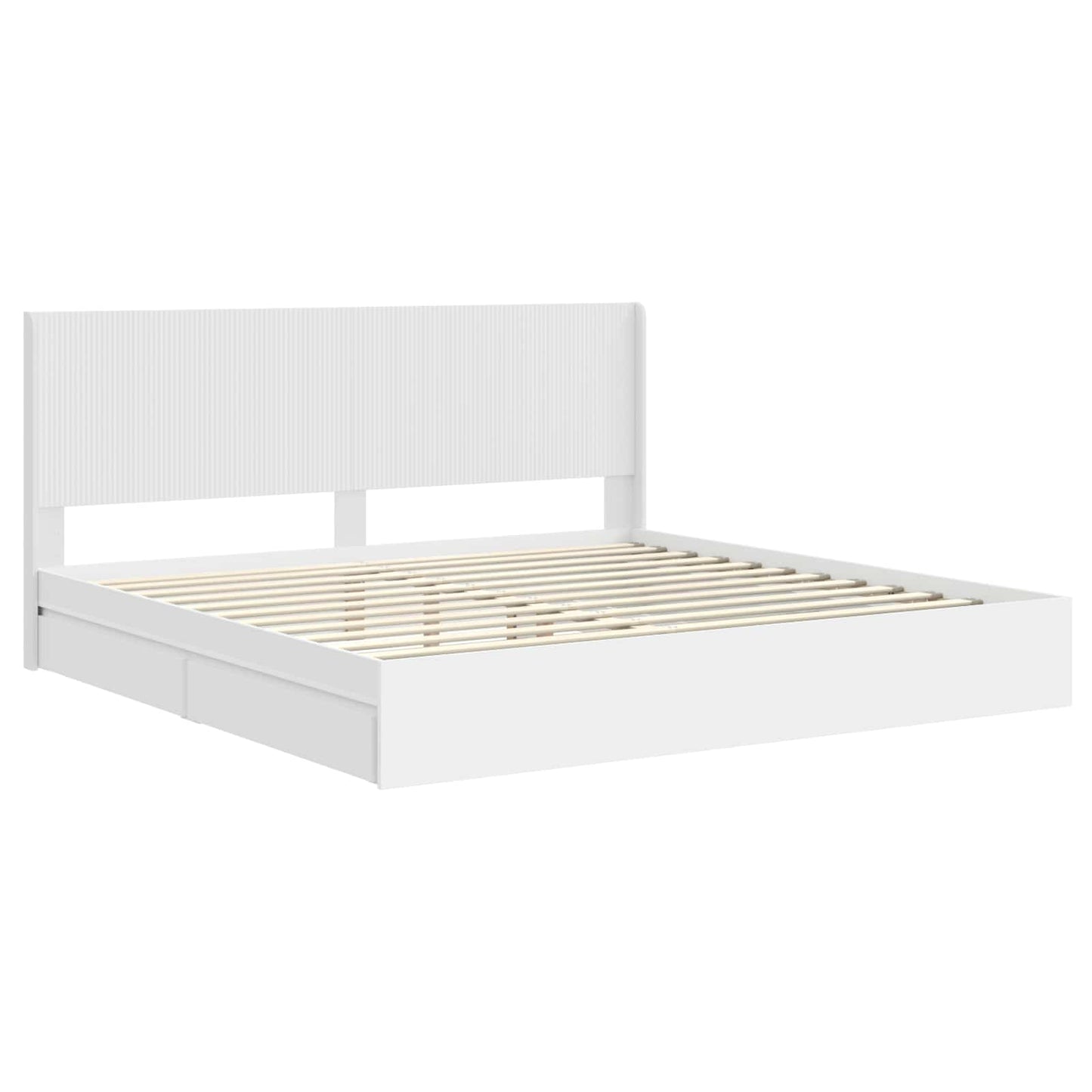 vidaXL Καλάθι με αποθήκη και κεφαλάρι Λευκό 180 x 200 cm