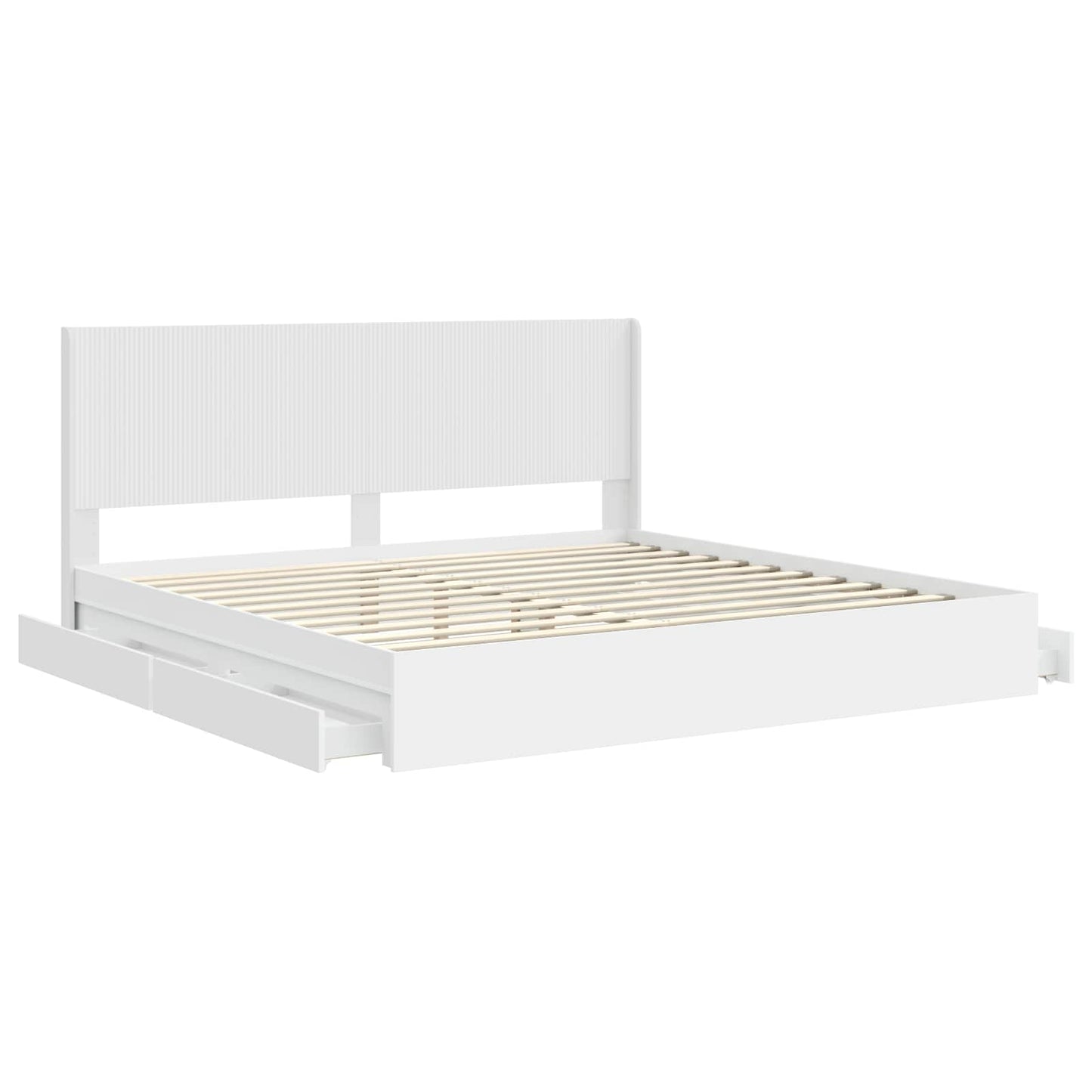 vidaXL Καλάθι με αποθήκη και κεφαλάρι Λευκό 180 x 200 cm